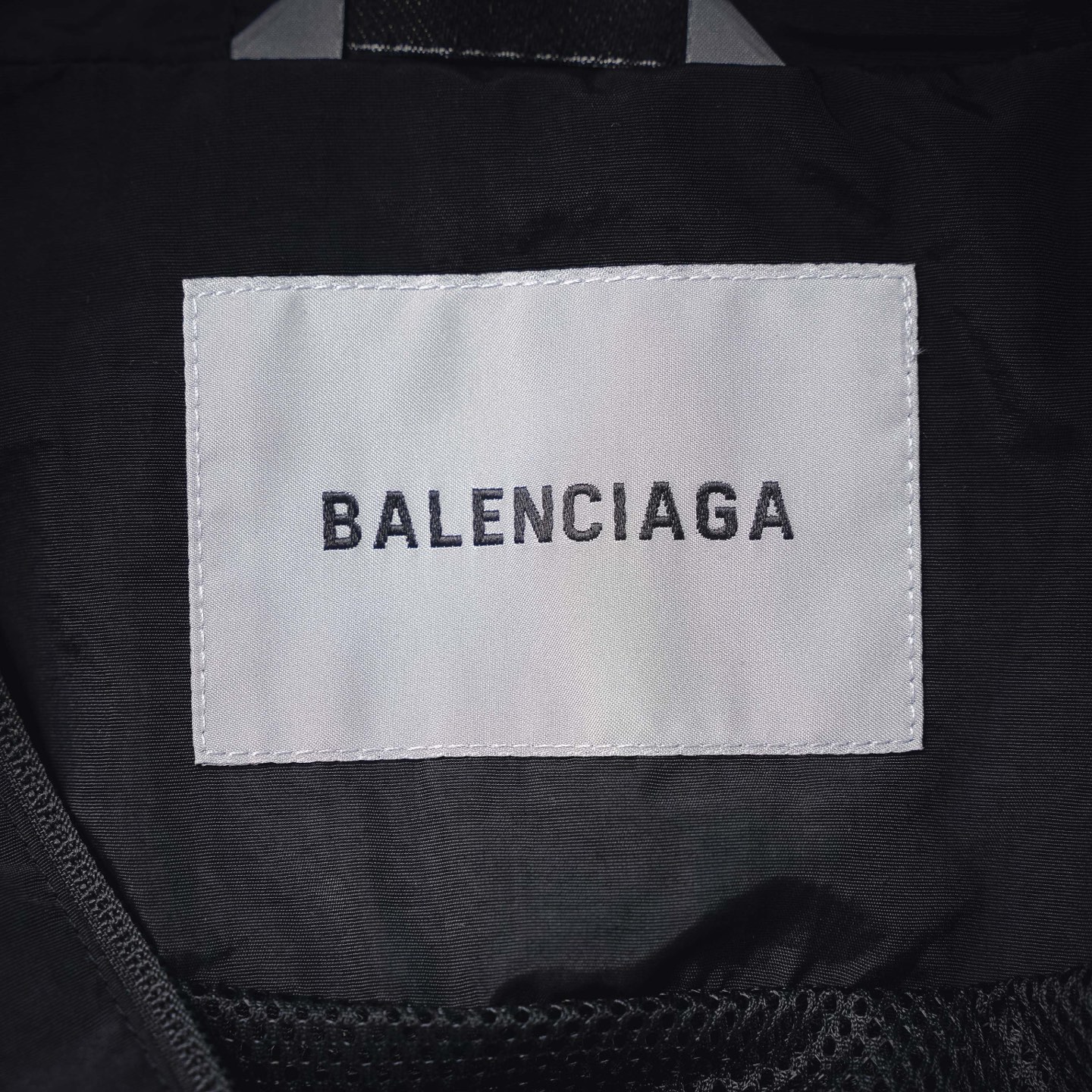 Balen embroidered hooded jacket