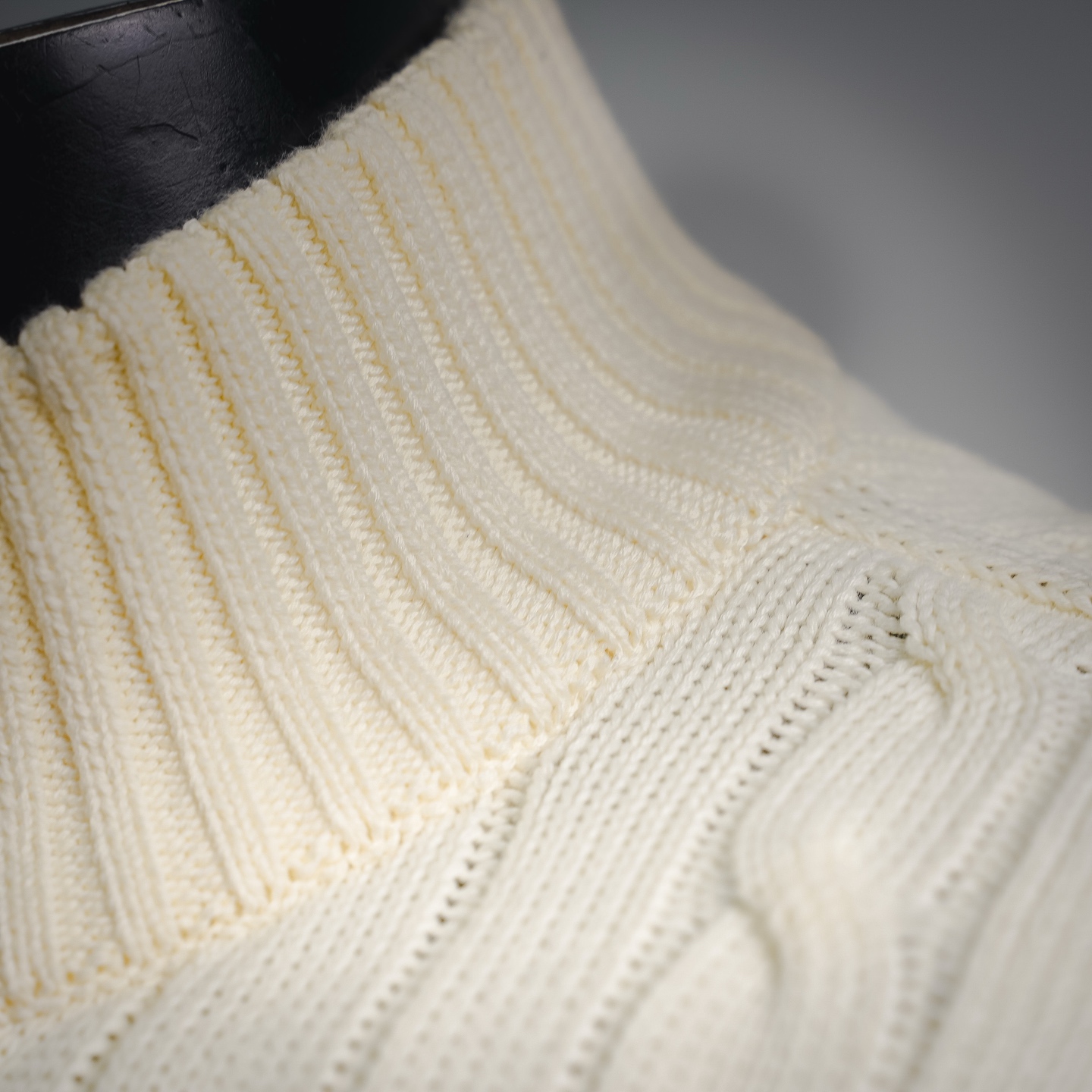 Ralph knit sweater zip-up jacket