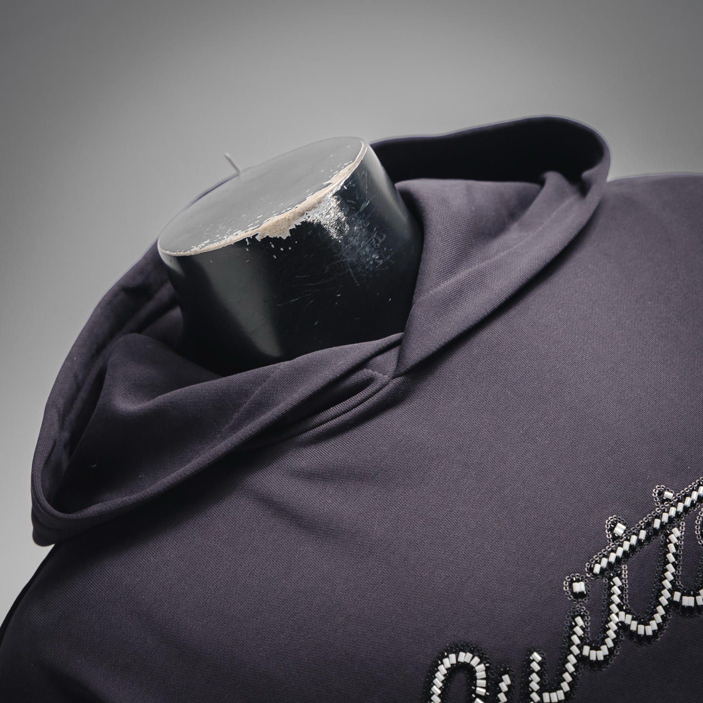 Louis beaded embroidered hoodie