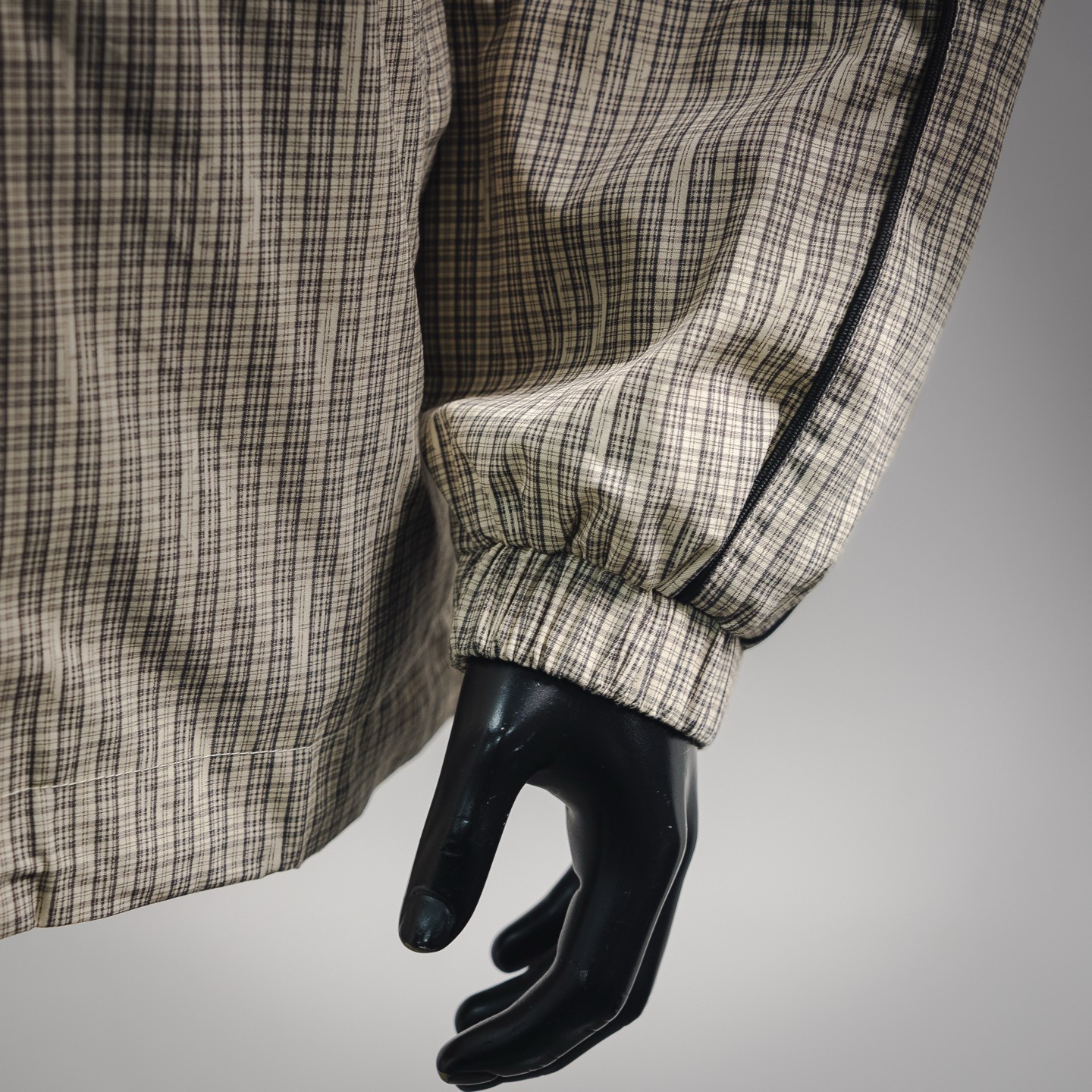 Louis plaid hooded jacket