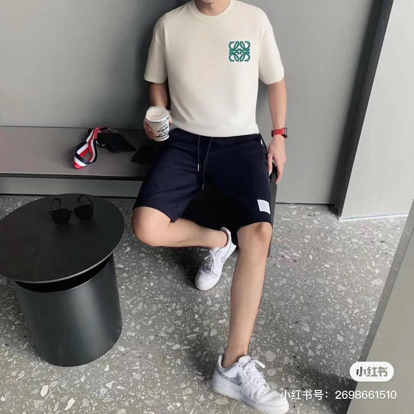 Loe embroidery t-shirt