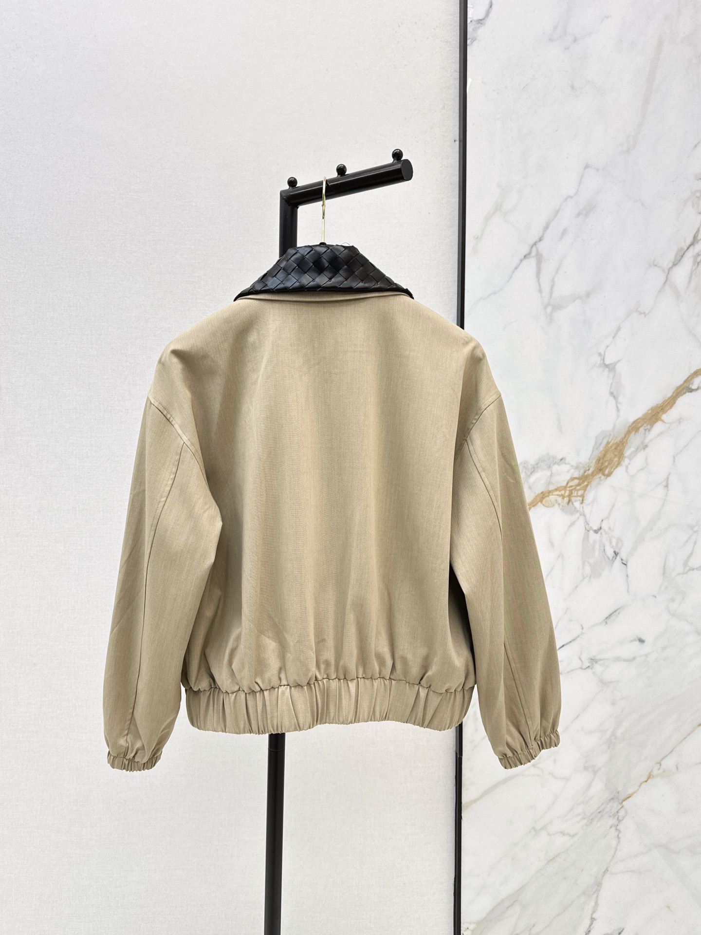 Bott 26fw woven collar zipper jacket