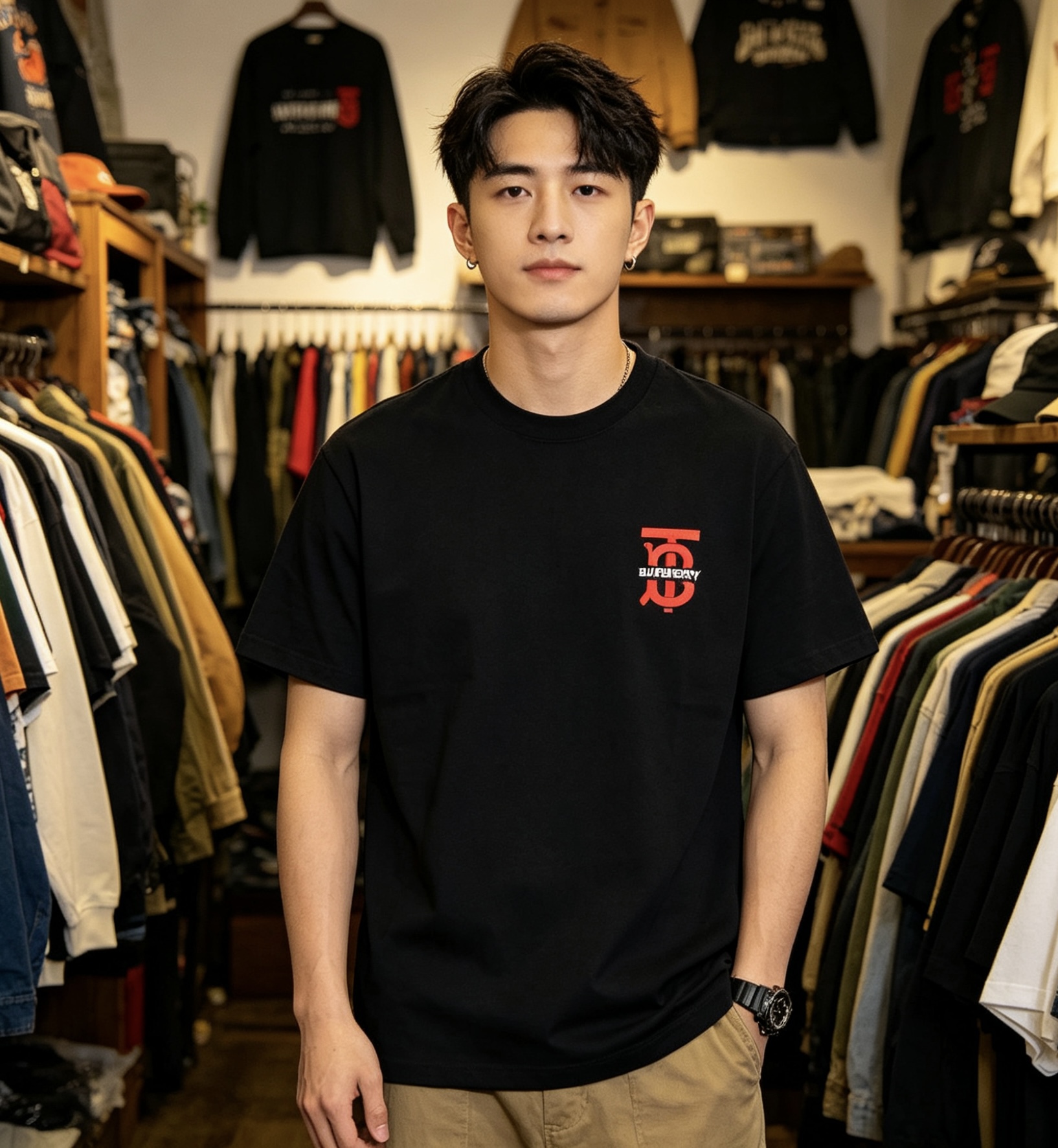 Bur classic logo t-shirt