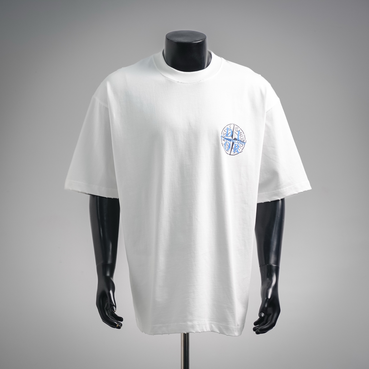 CD printed washed t-shirt