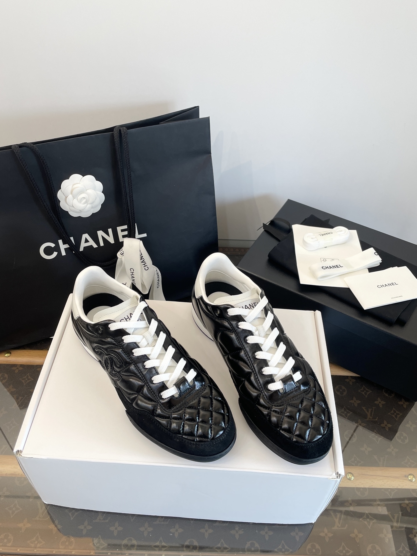 Chan quilted classic sneakers