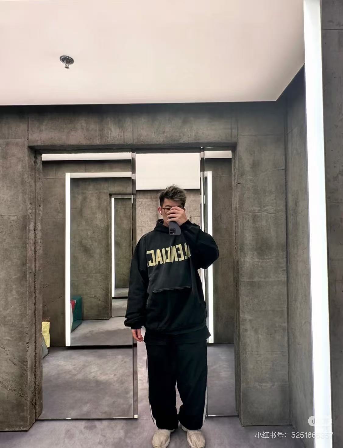Balen washed hoodie