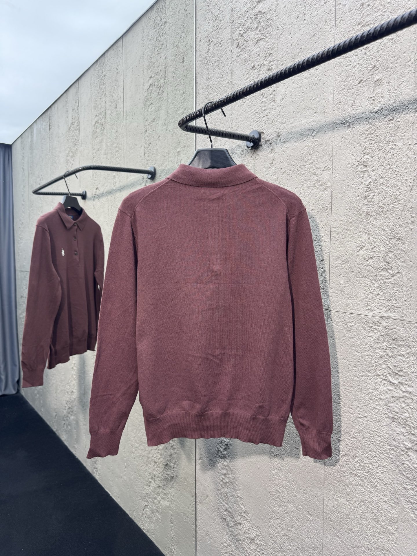 Ralph embroidered knit sweater