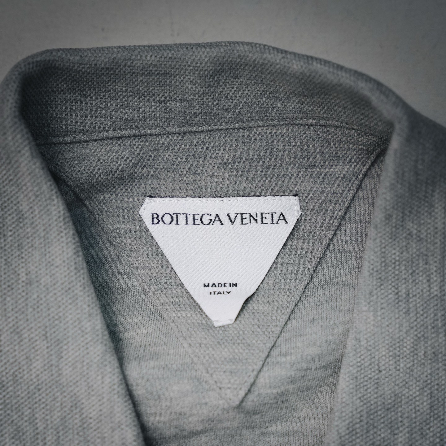 Bottega zip-up t-shirt