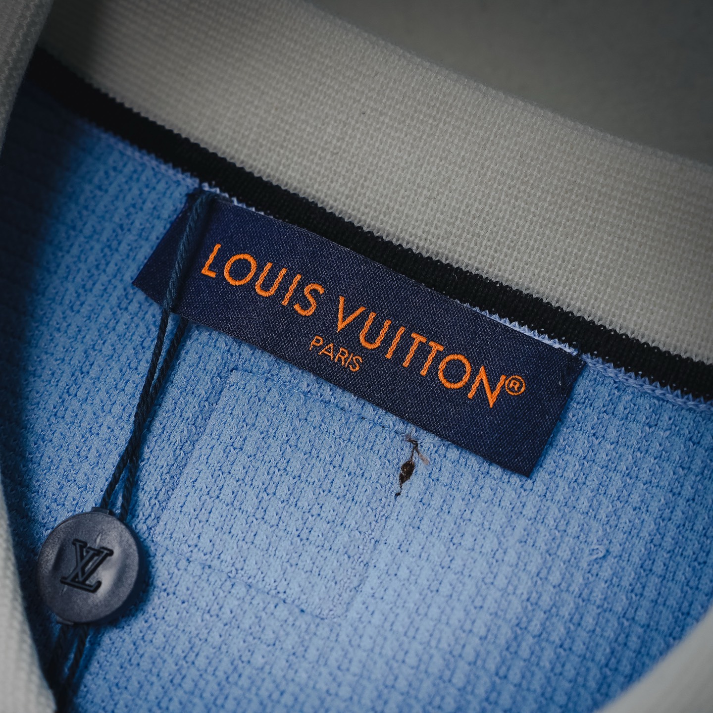 Louis pocket badge knit t-shirt
