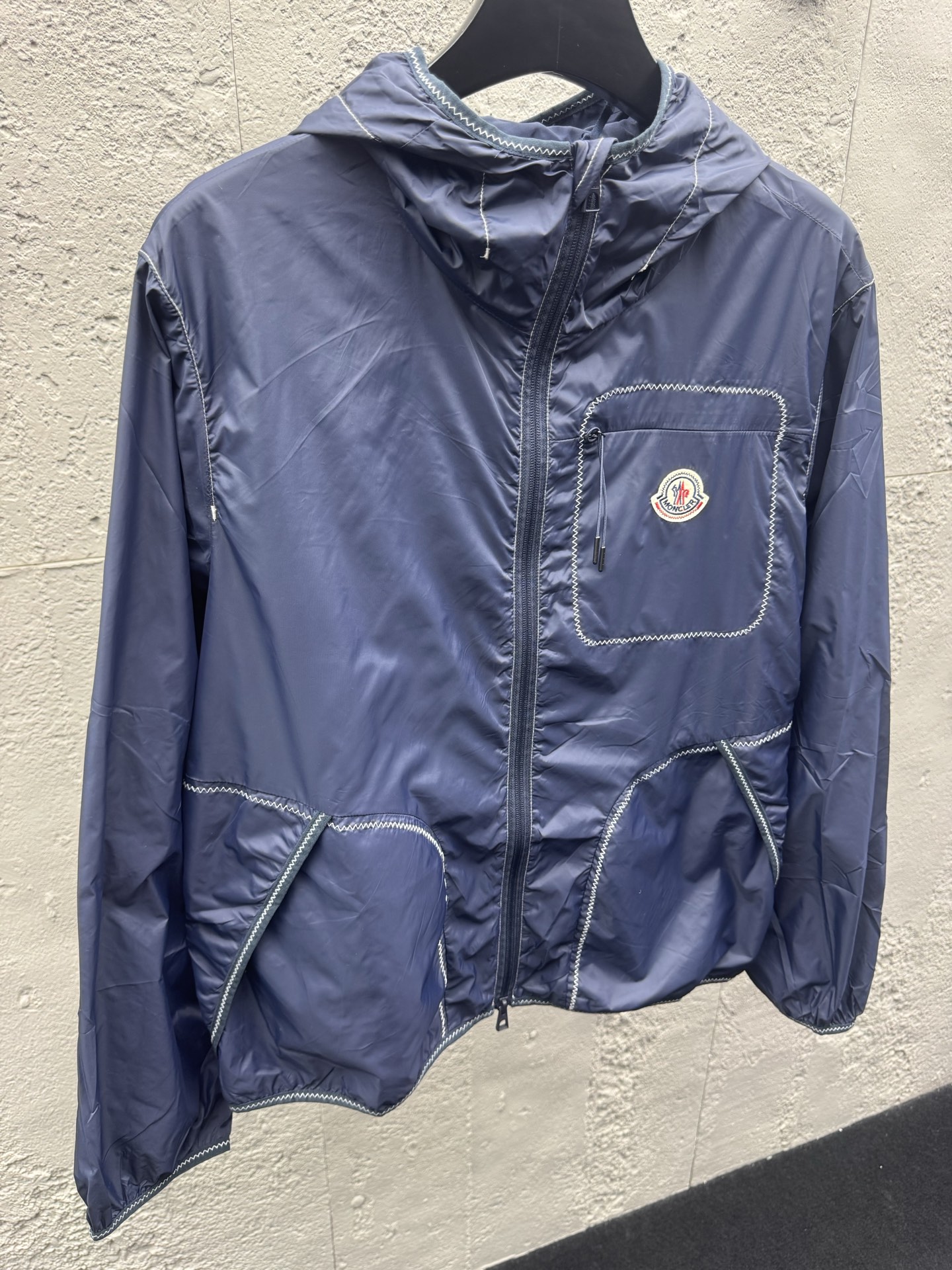 Mon logo badge jacket