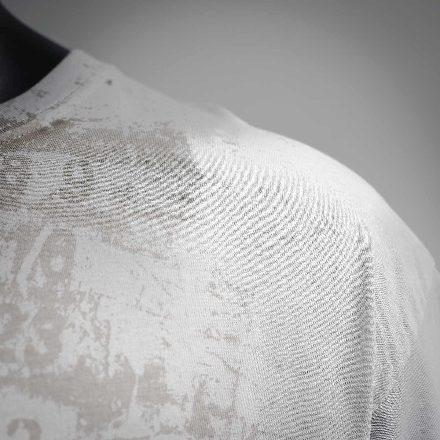 Maison blurry letter t-shirt