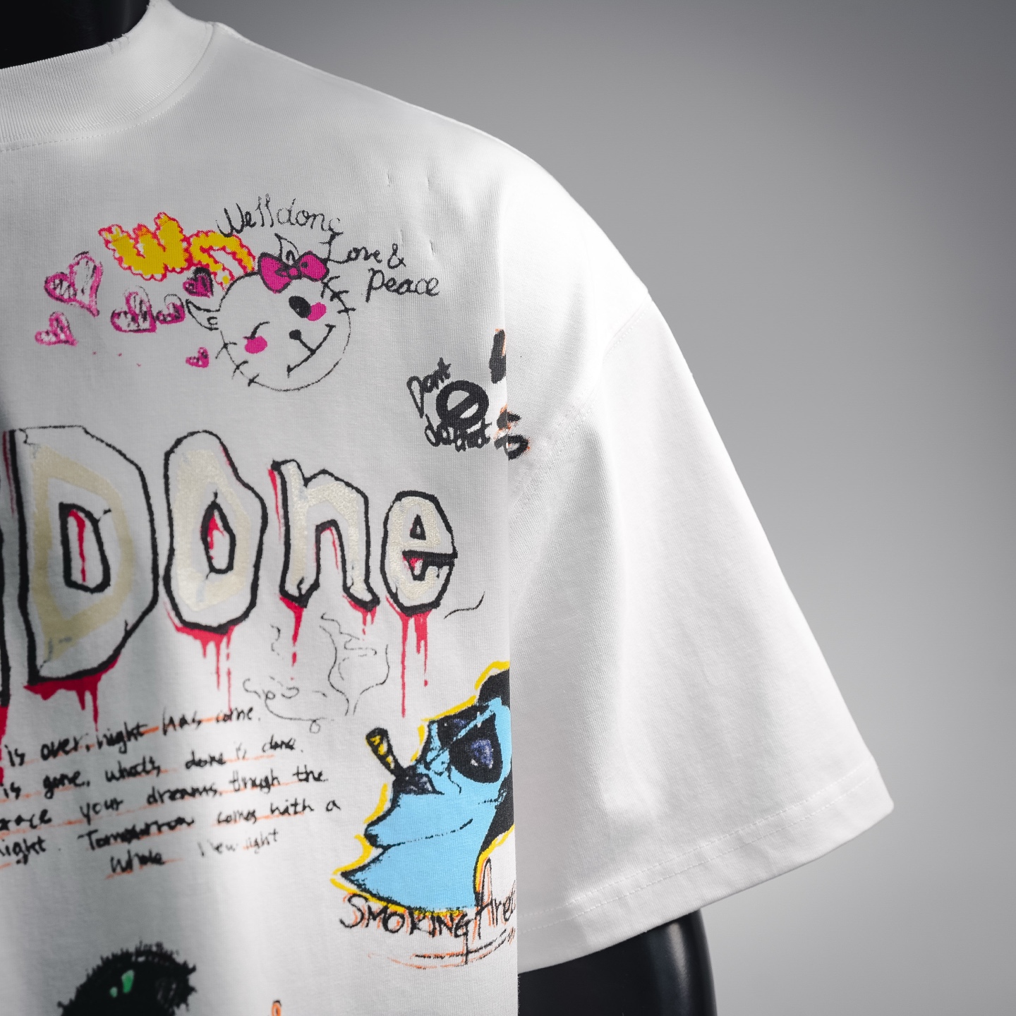 We11 graffiti-print t-shirt