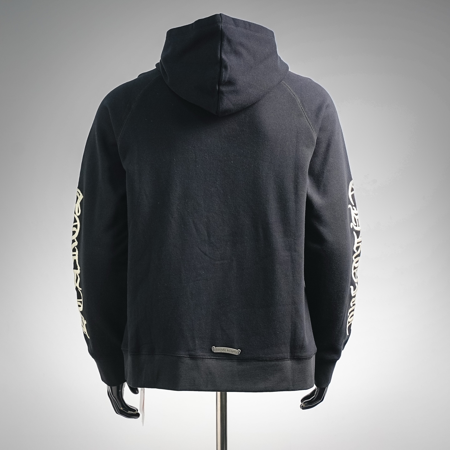 Chrome embroidered hoodie