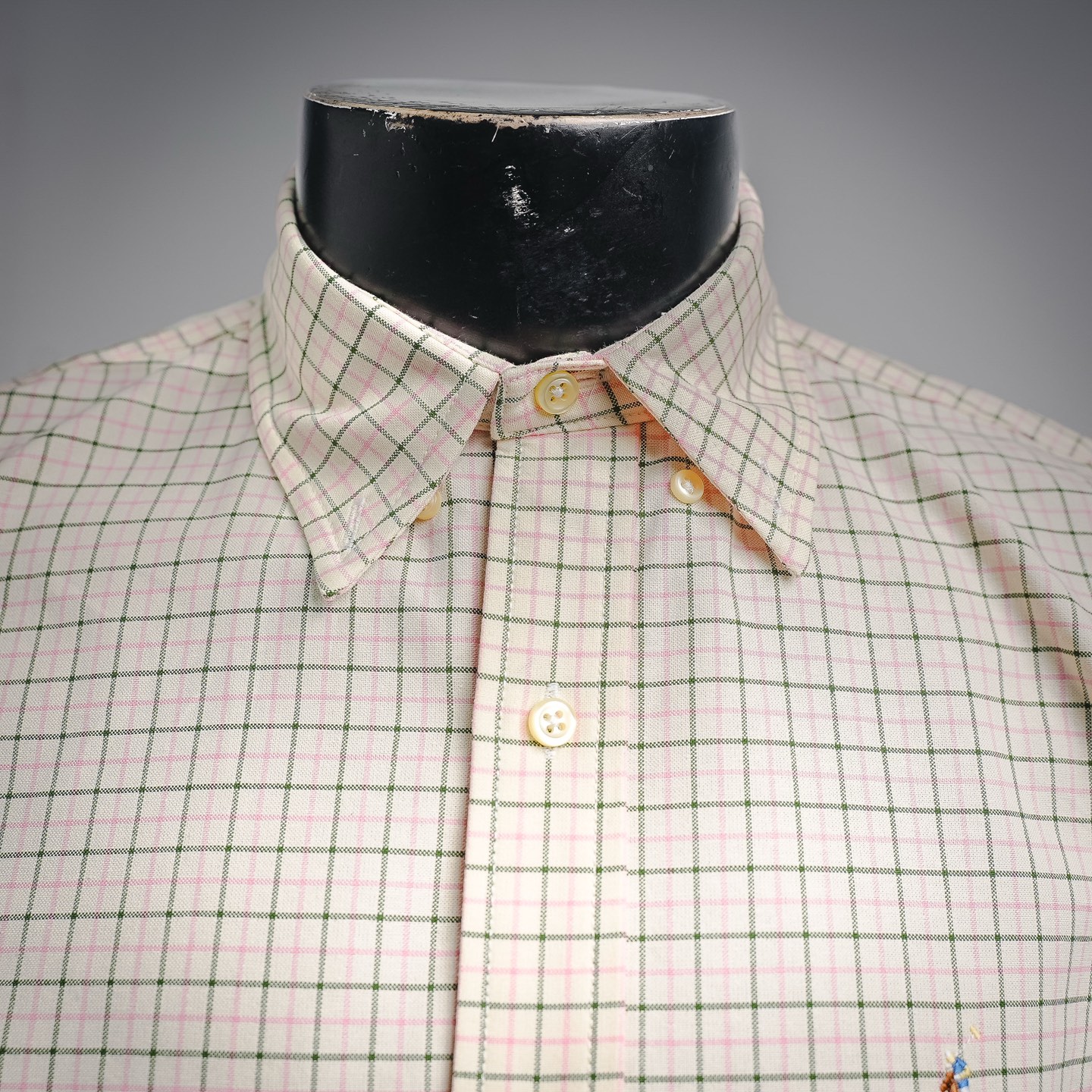 Ralph embroidered plaid shirt jacket