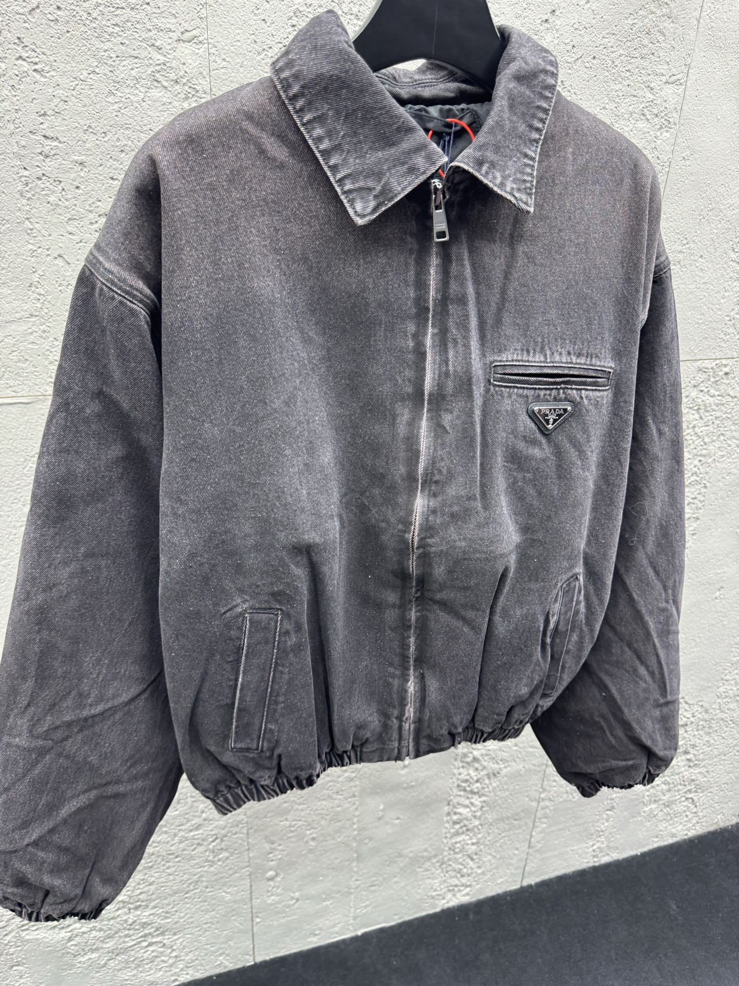 Pra washed canvas jacket