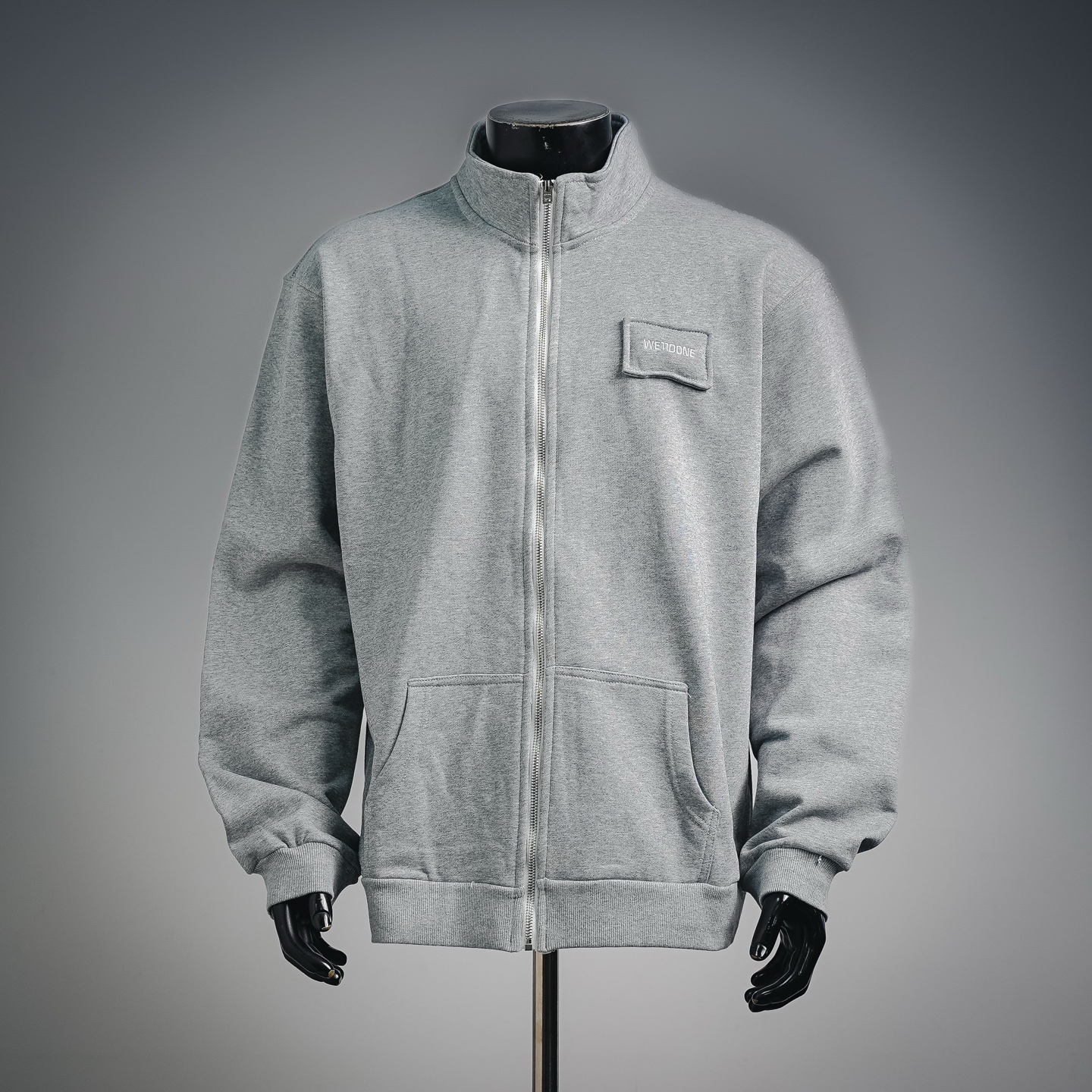 We11 embroidered zip-up jacket
