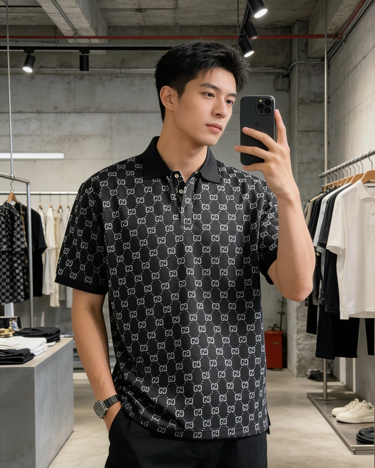 Guc all-over Polo