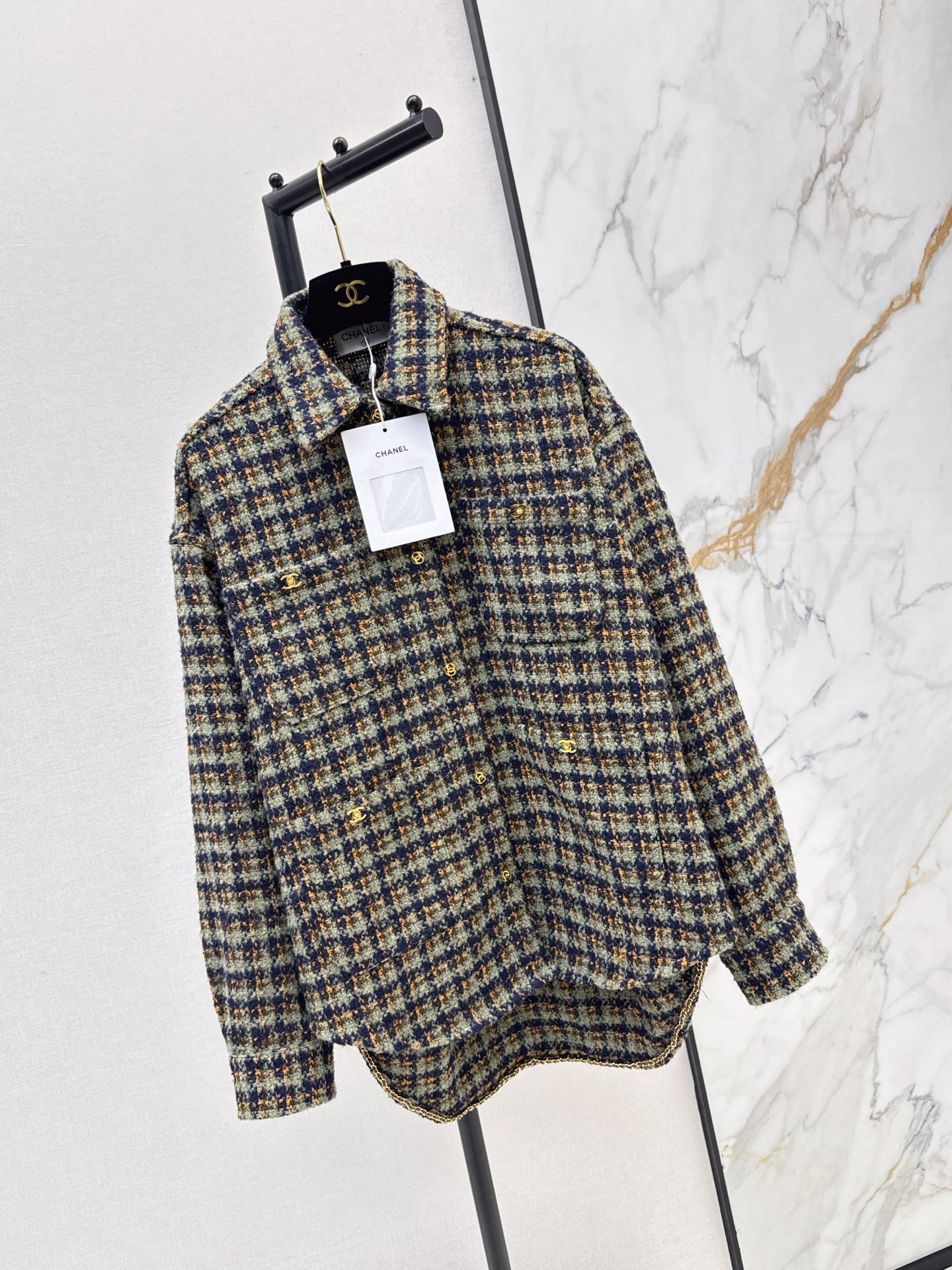 Chan 26fw woven shirt jacket