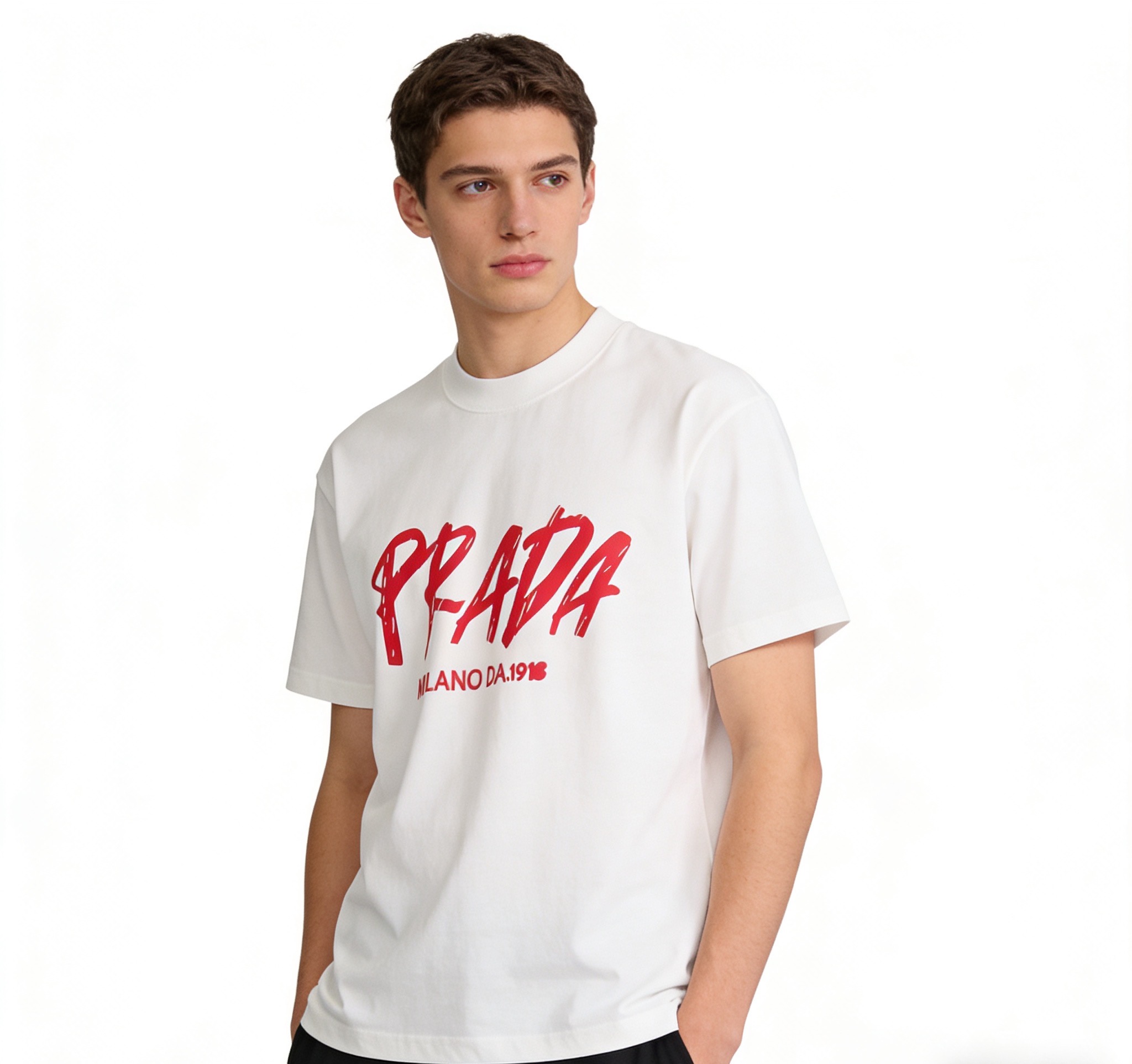 Pra letter printed t-shirt