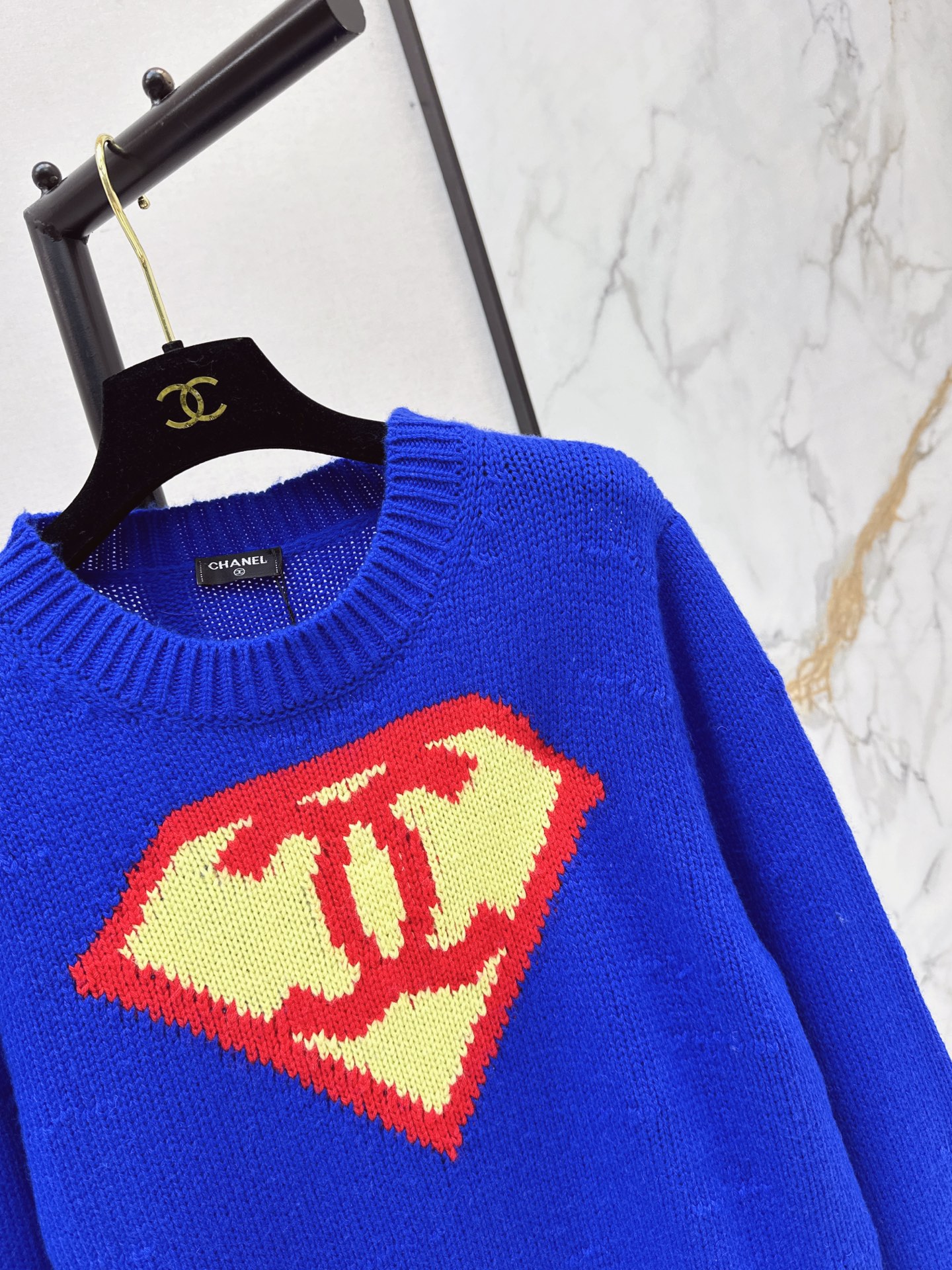 Chan 26ss preppy look sweater