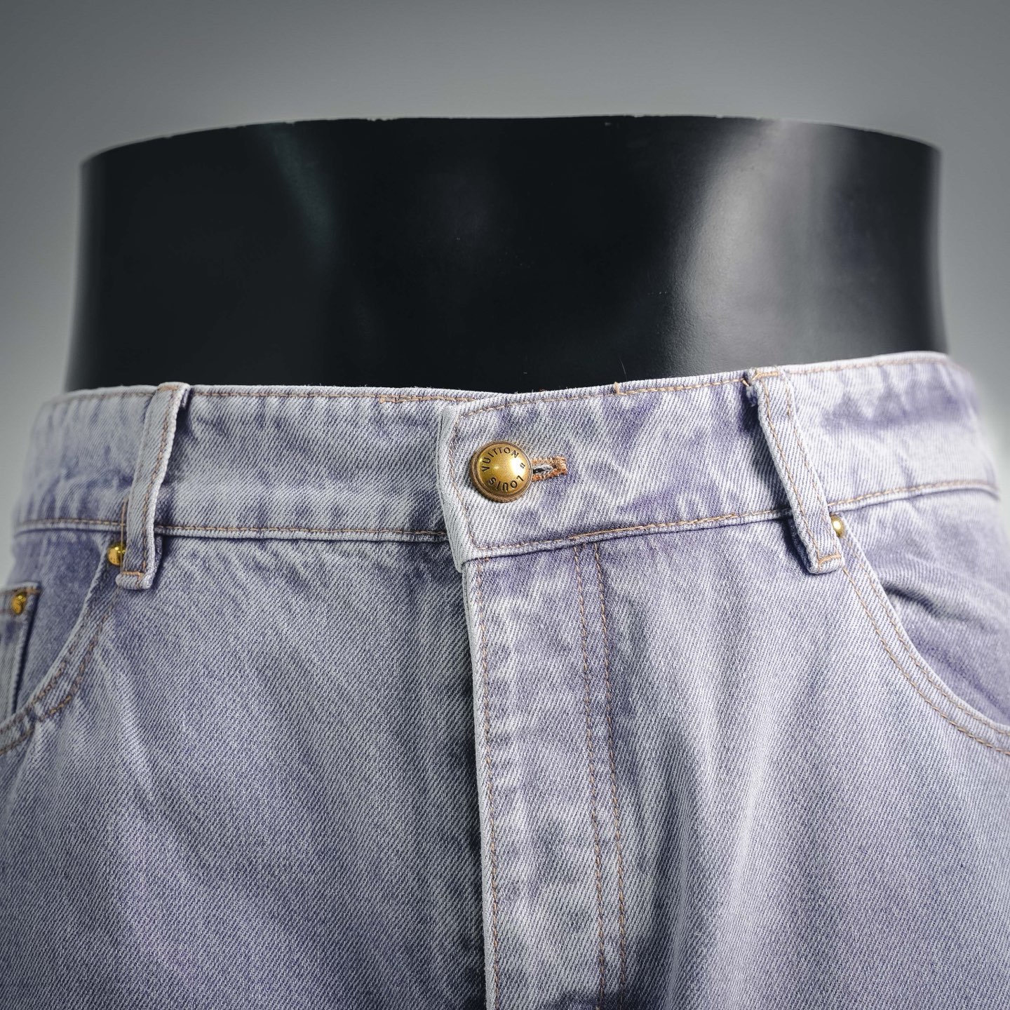 Louis washed loose jeans