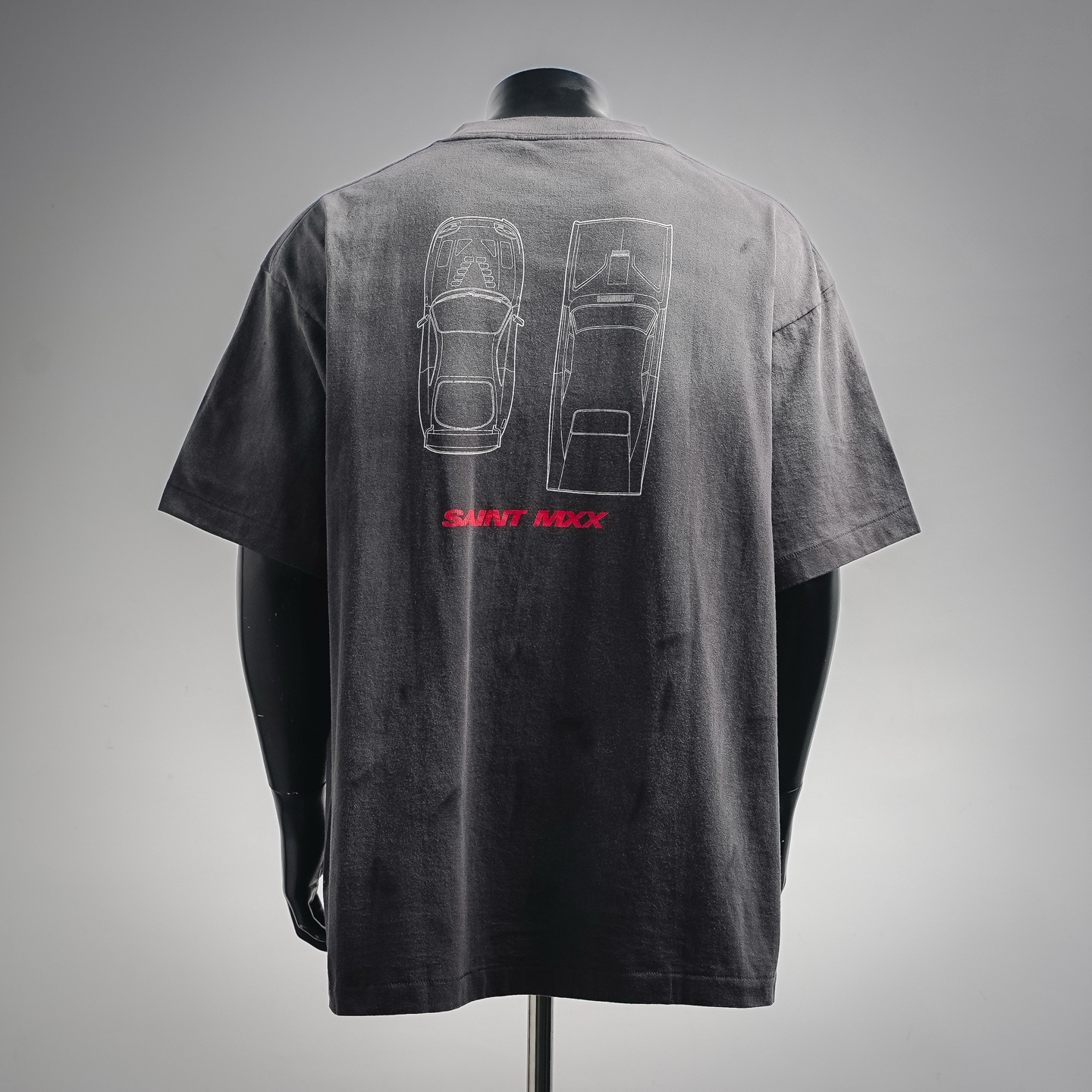 Saint letter printed t-shirt