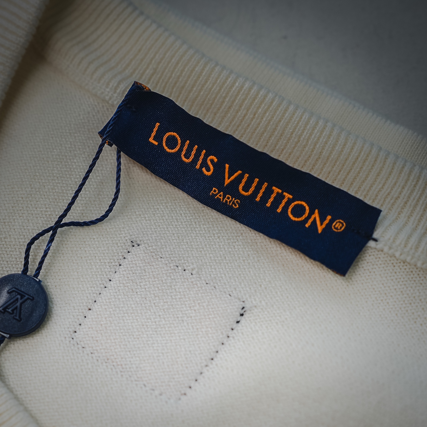 Louis Intarsia knit t-shirt