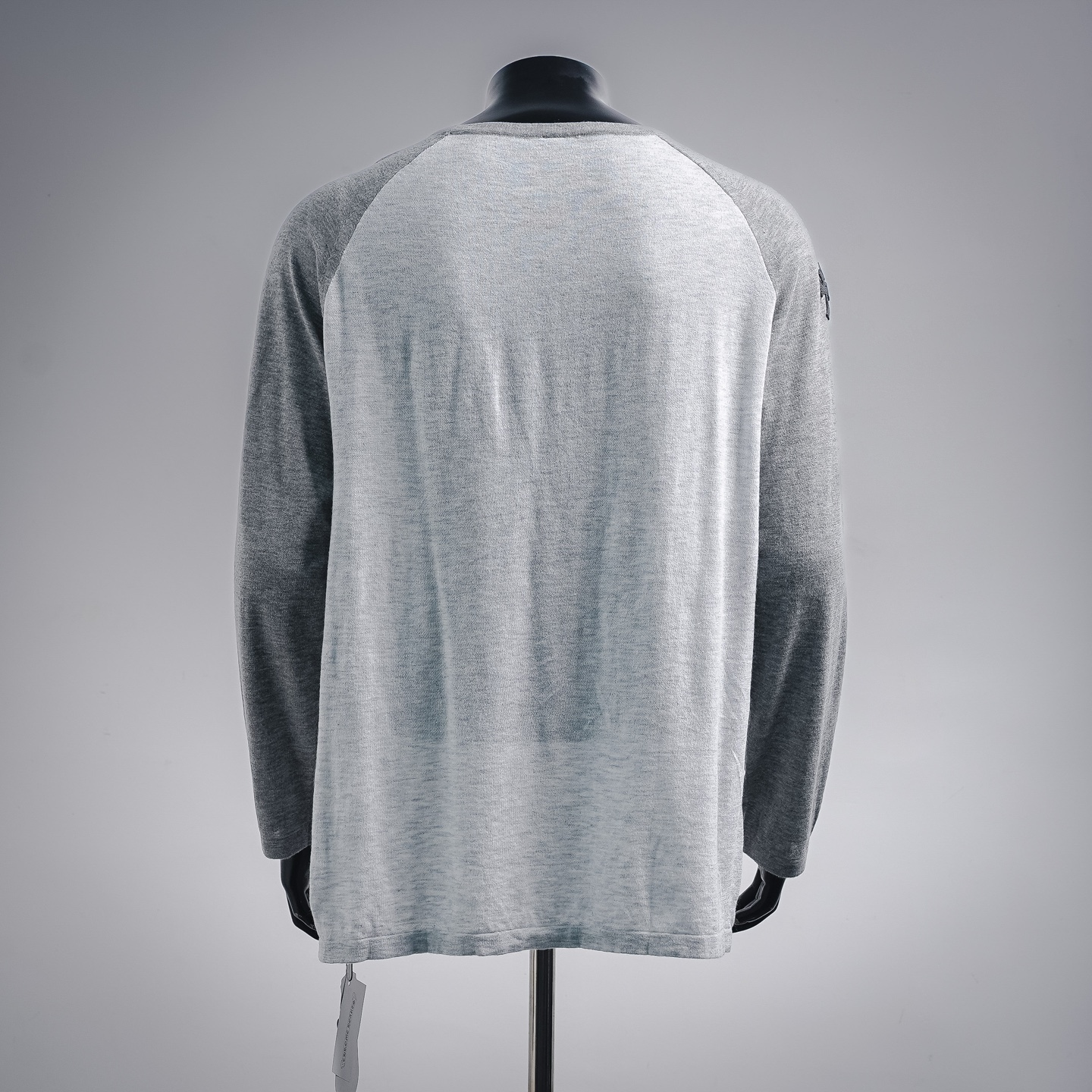 Chrome embroidered knit sweatshirt