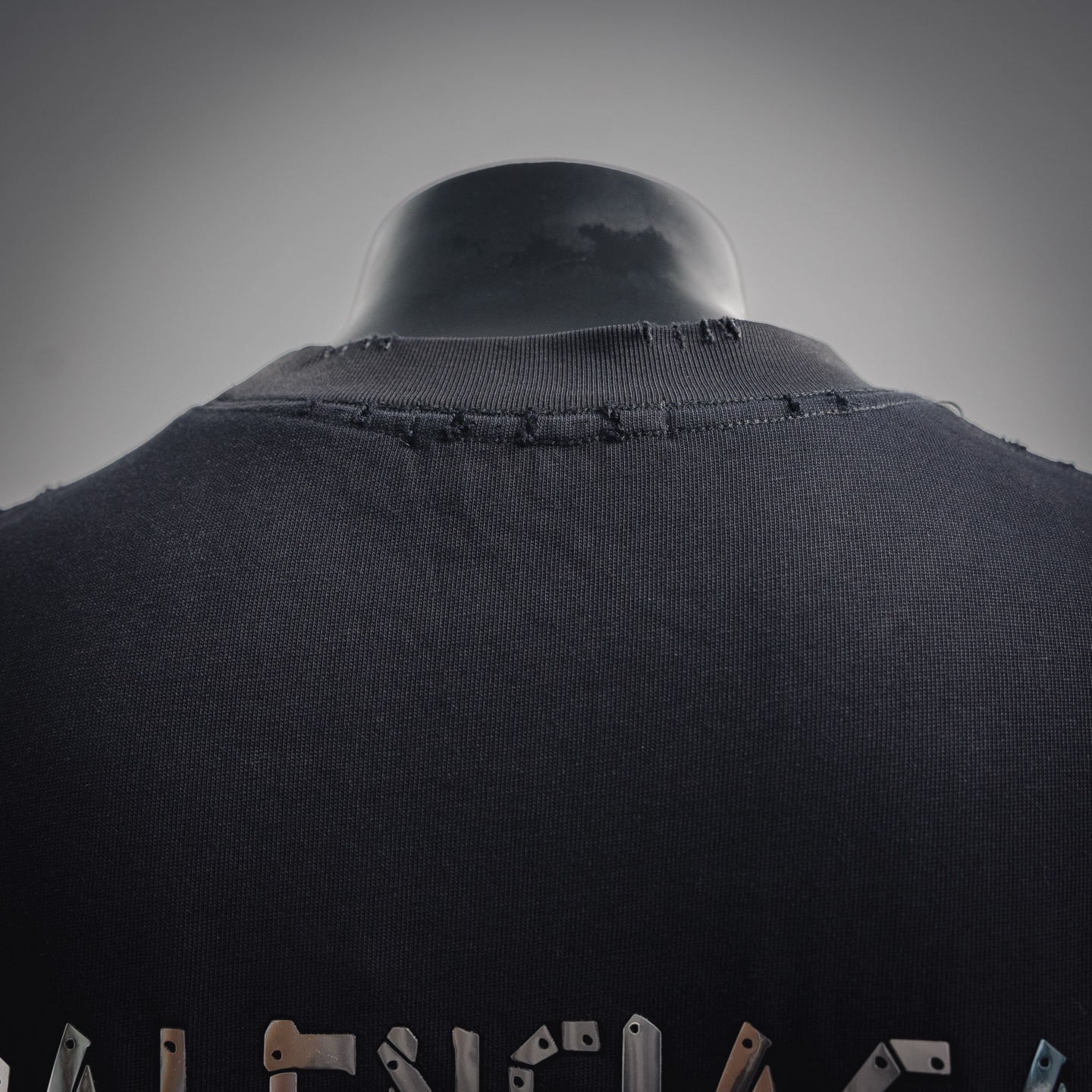 Balen distressed washed t-shirt