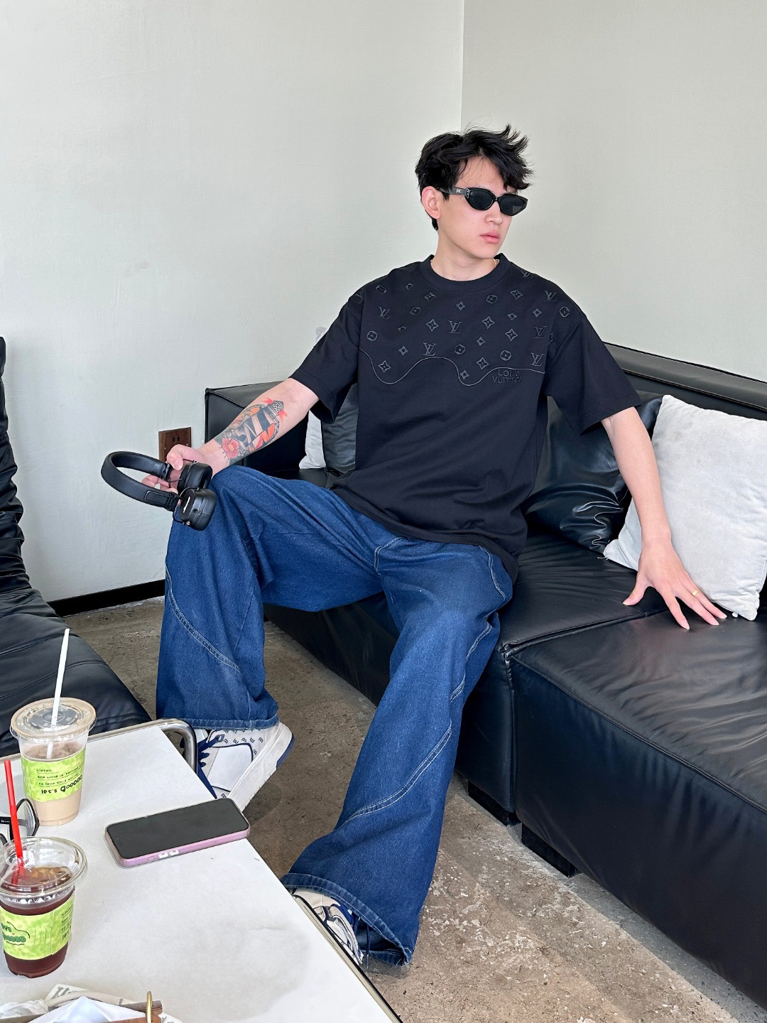 Loui embroidery t-shirt