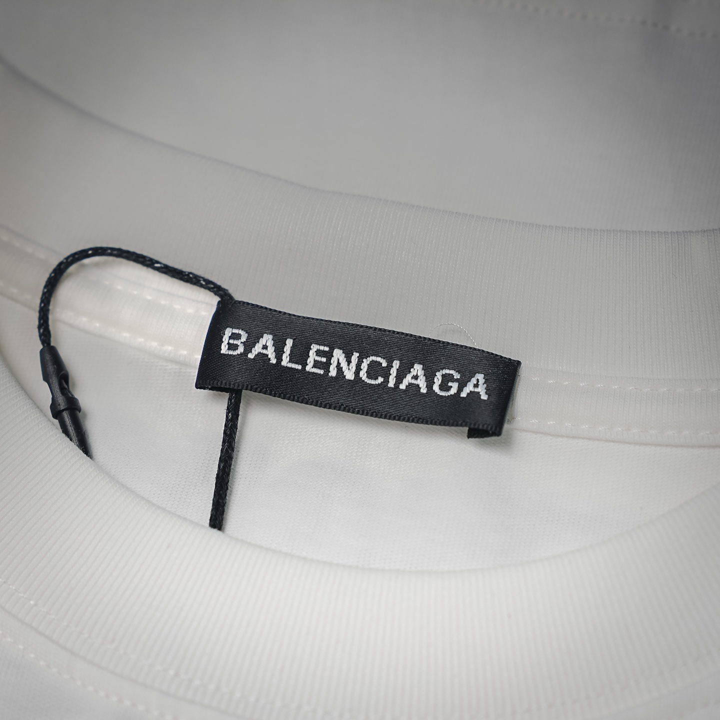 Balen embroidered crew neck t-shirt