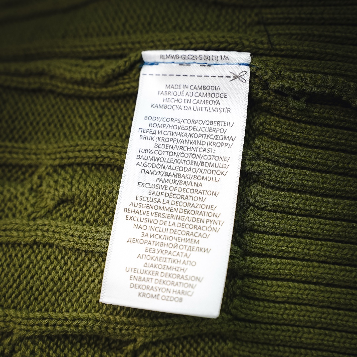Ralph cozy knit sweater
