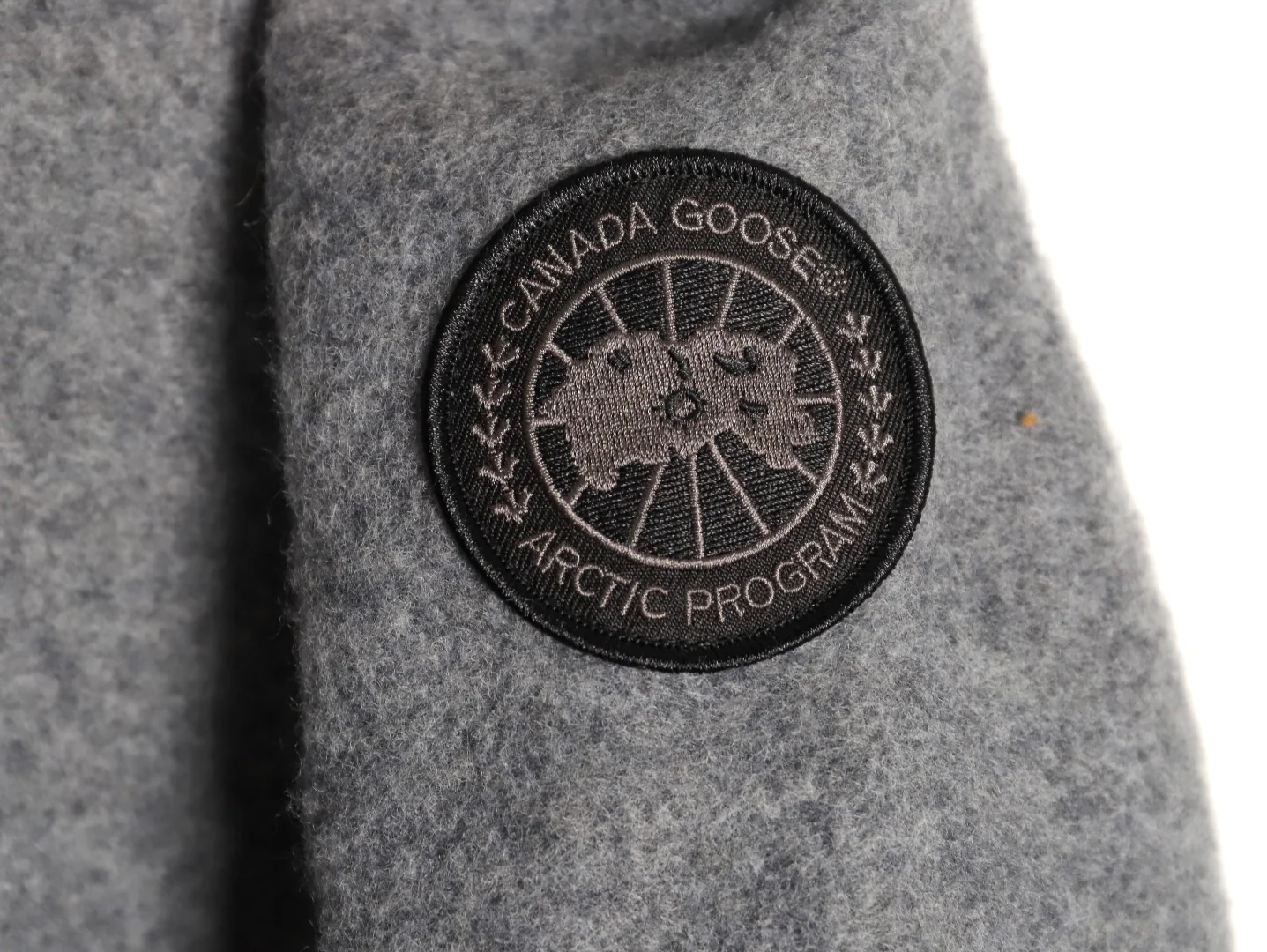 Canada zip-uup knit jacket