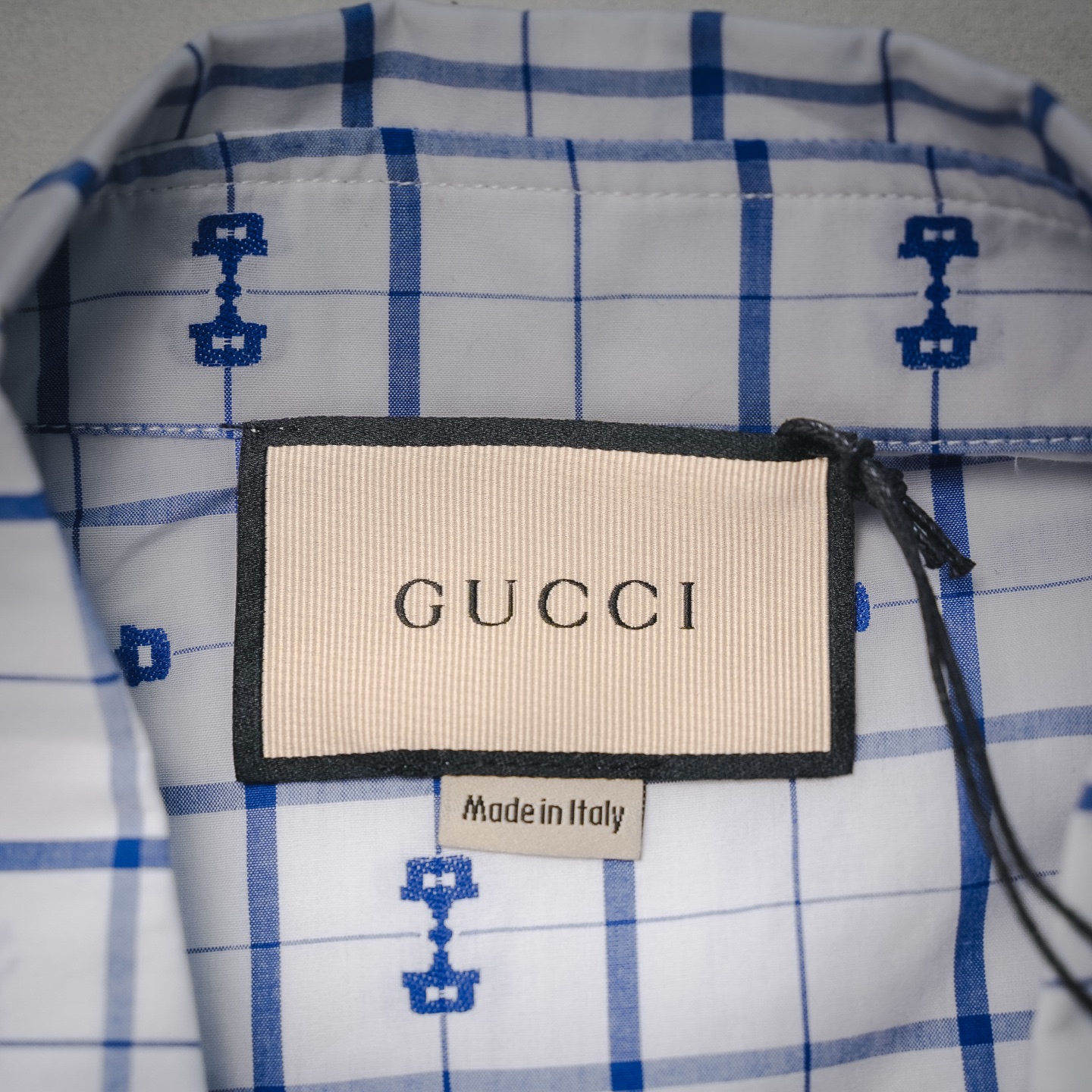 Guc jacquard sleeve shirt