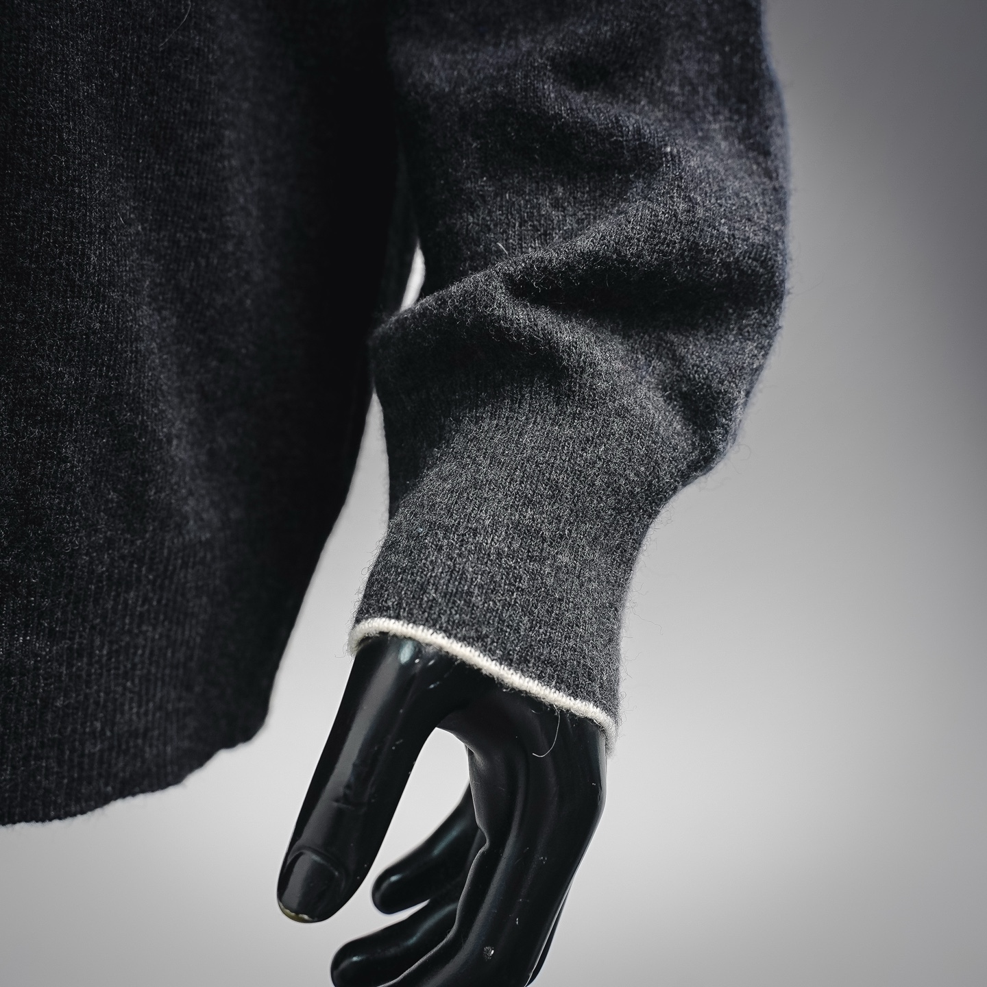 Brunello zip knit sweater