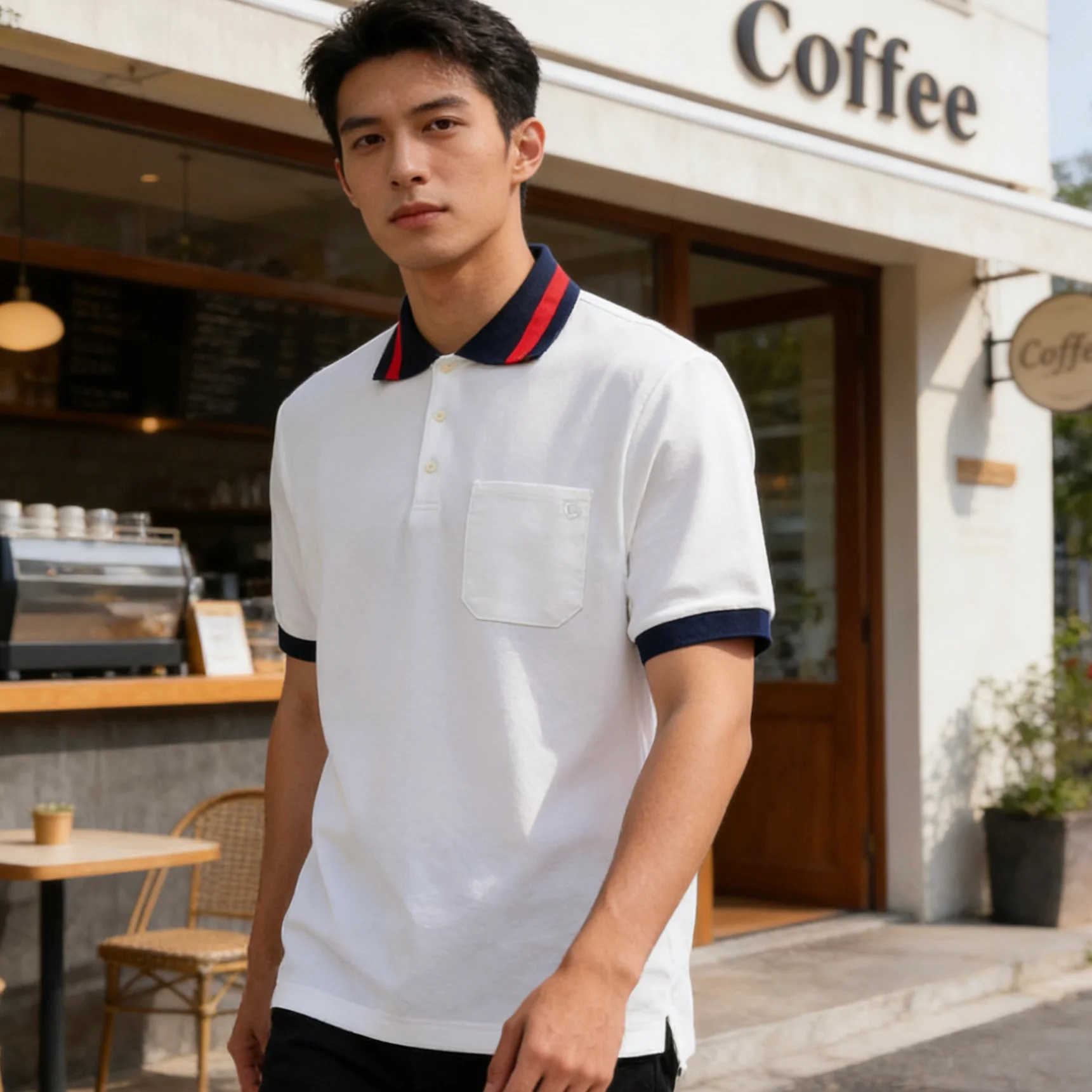 Guc embroidered Polo