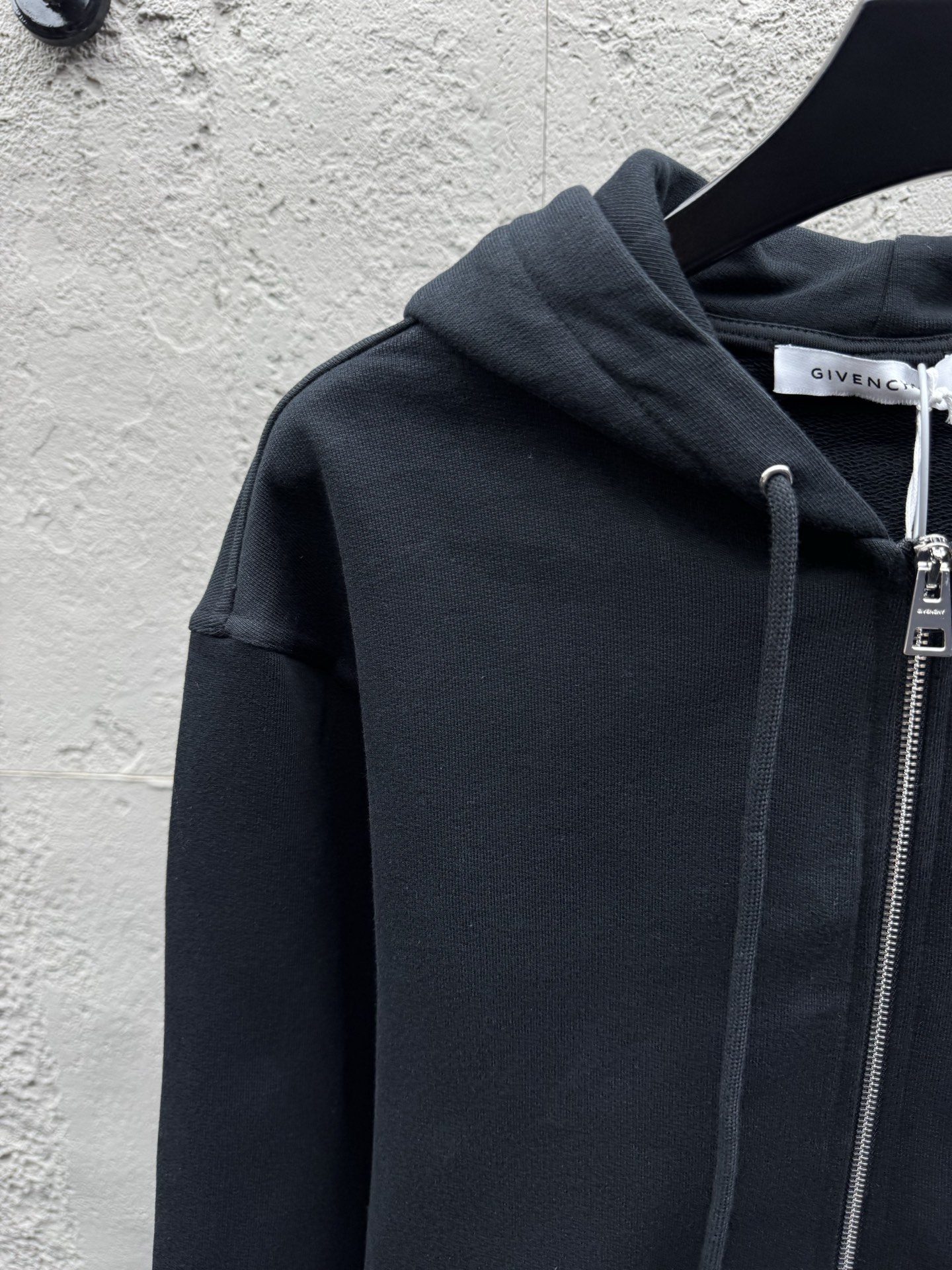 Given printed hooded jacket