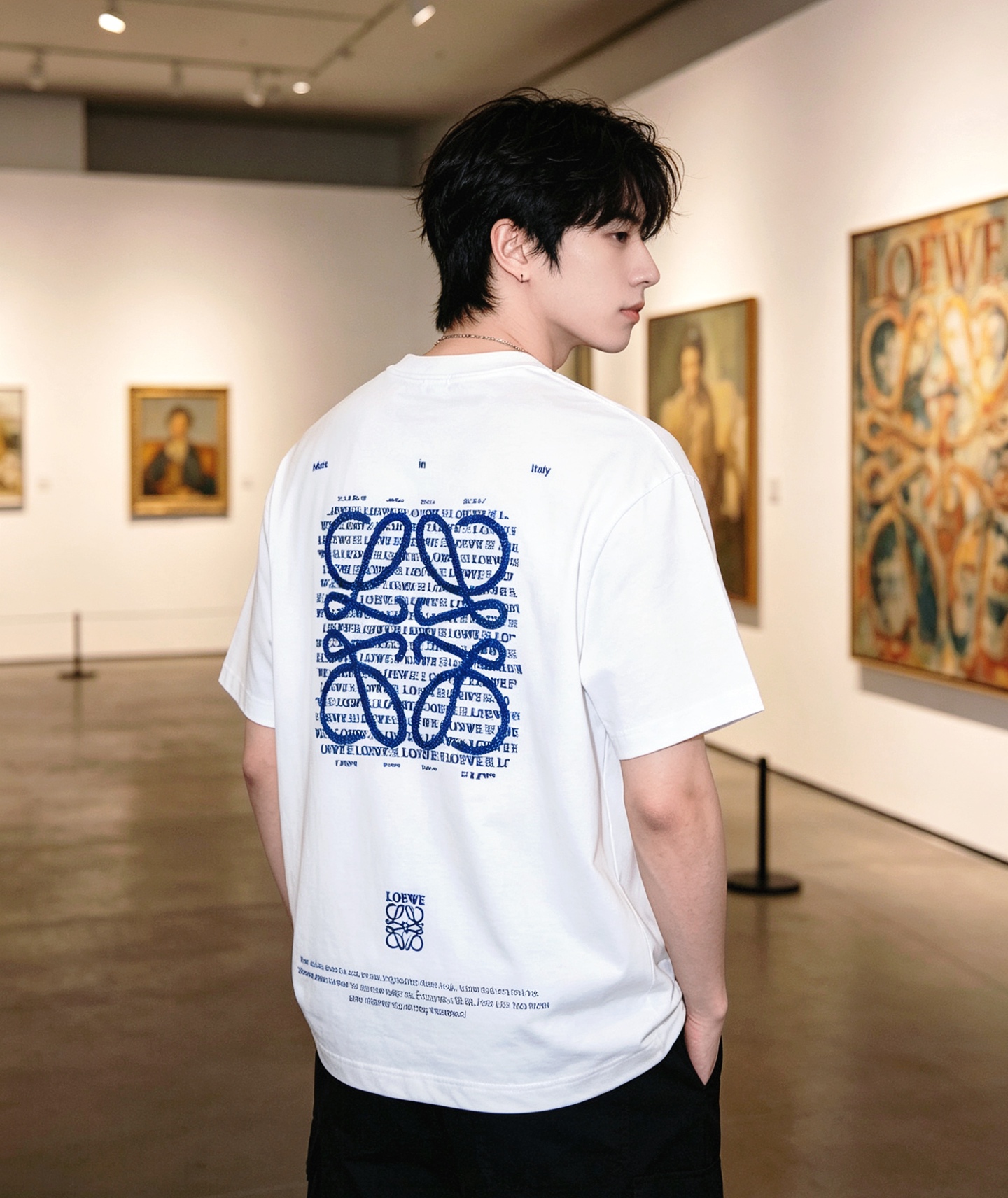 Loe sequin embroidered t-shirt