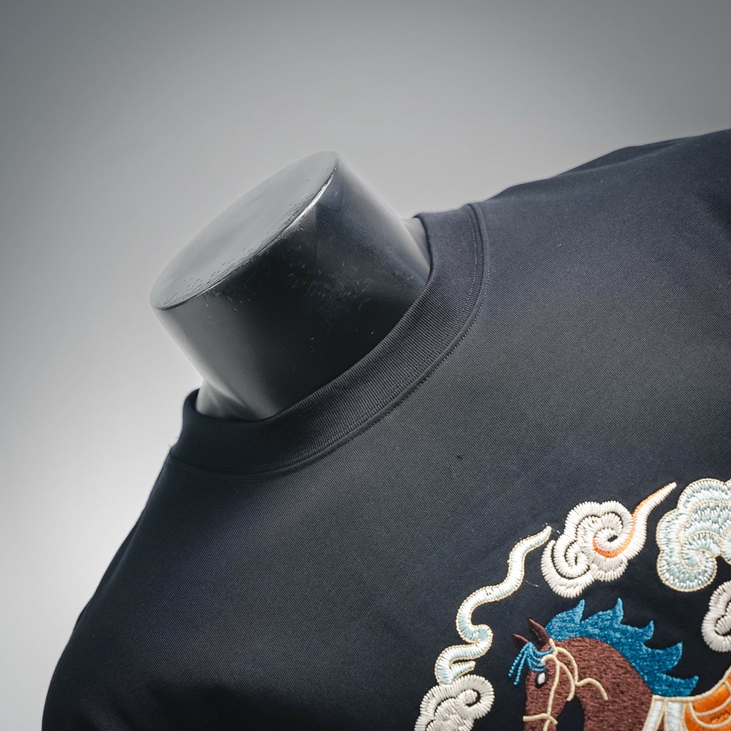 CD embroidered t-shirt