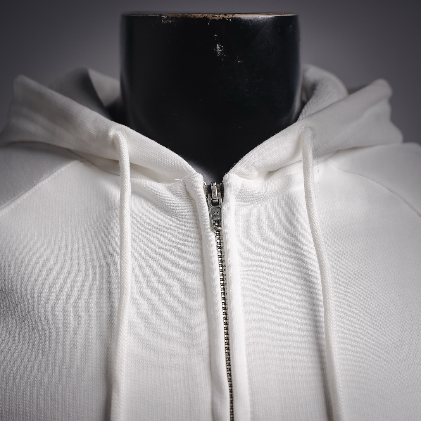Balen zip-up printed hoodie