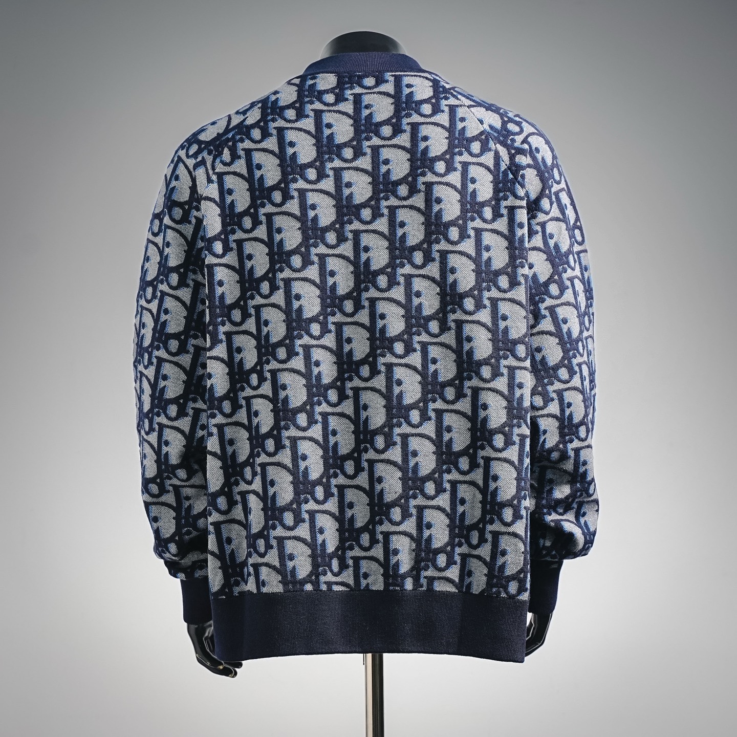 CD jacquard cardigan jacket