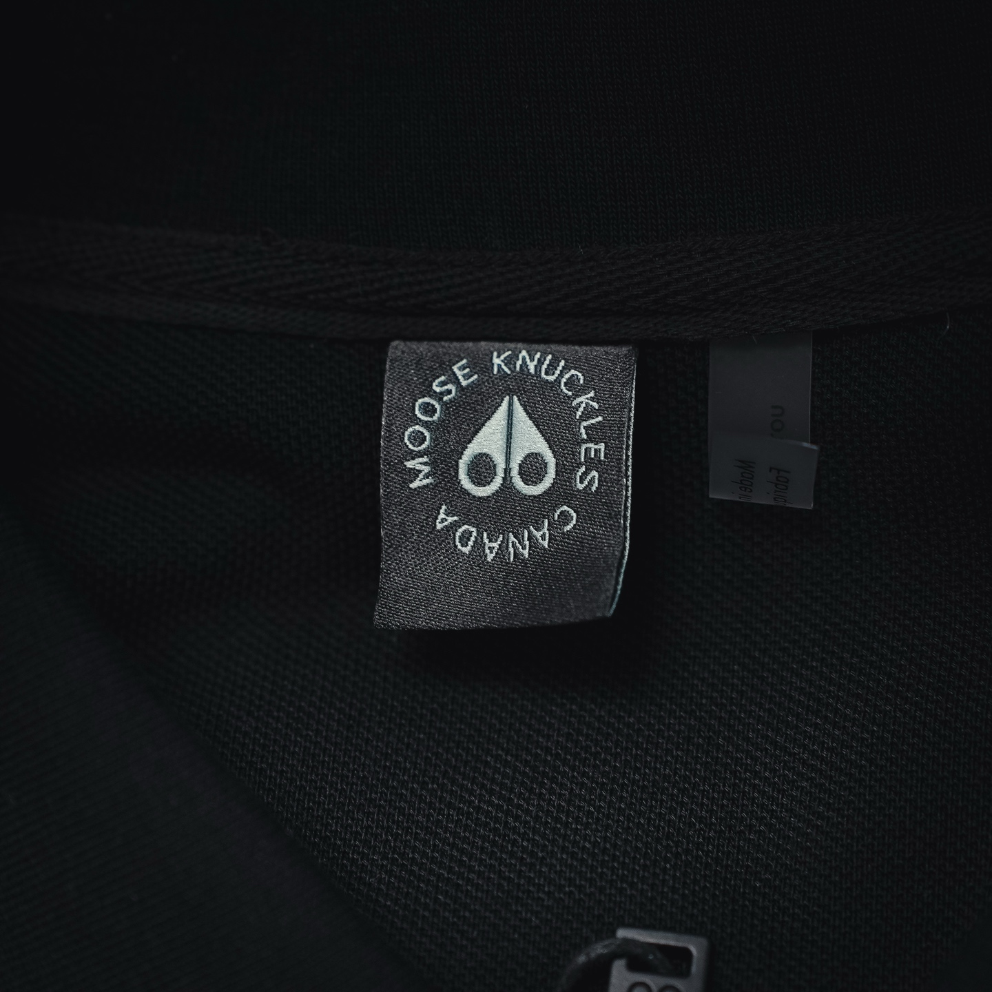 Moose zip-up pocket Polo