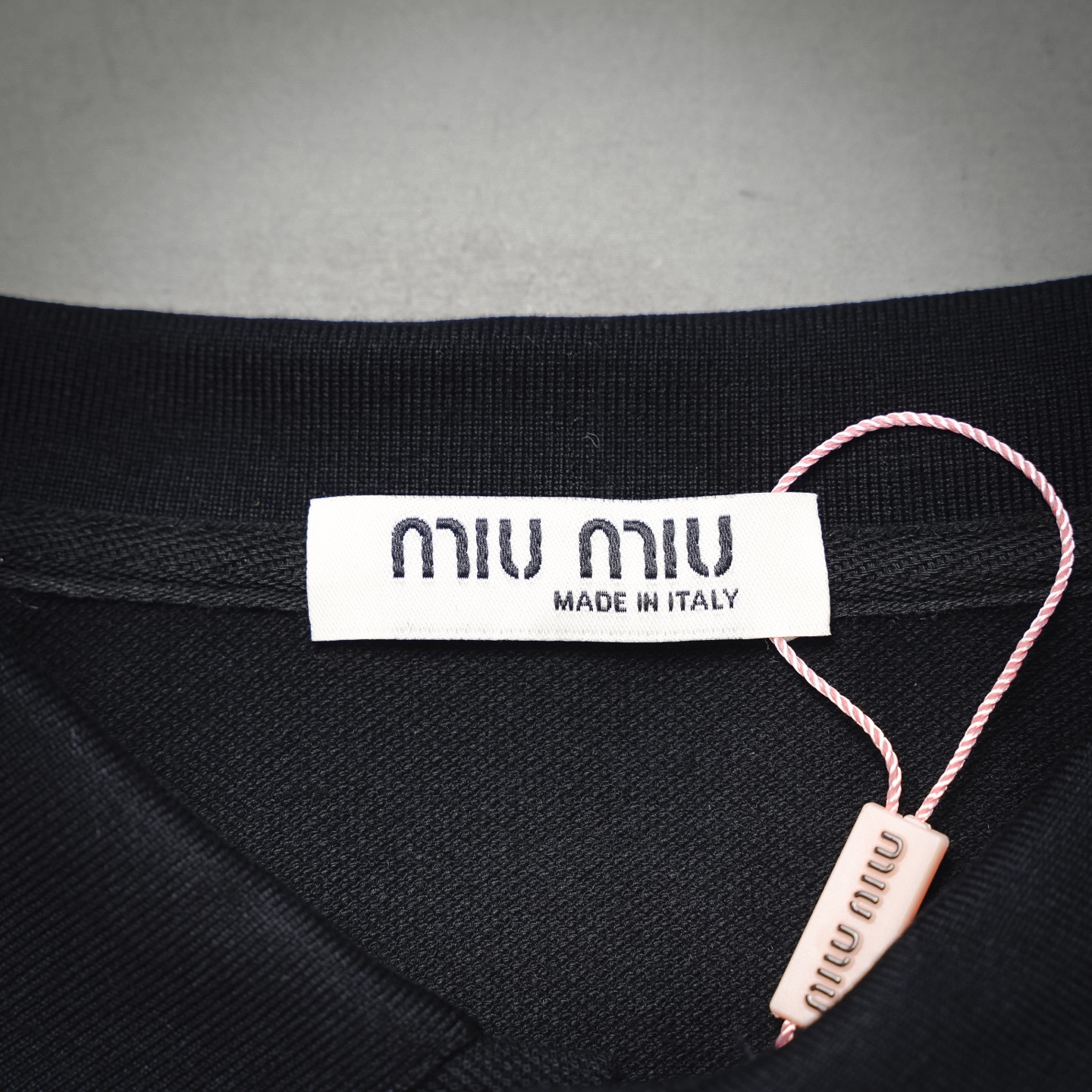 Miu embroidered Polo
