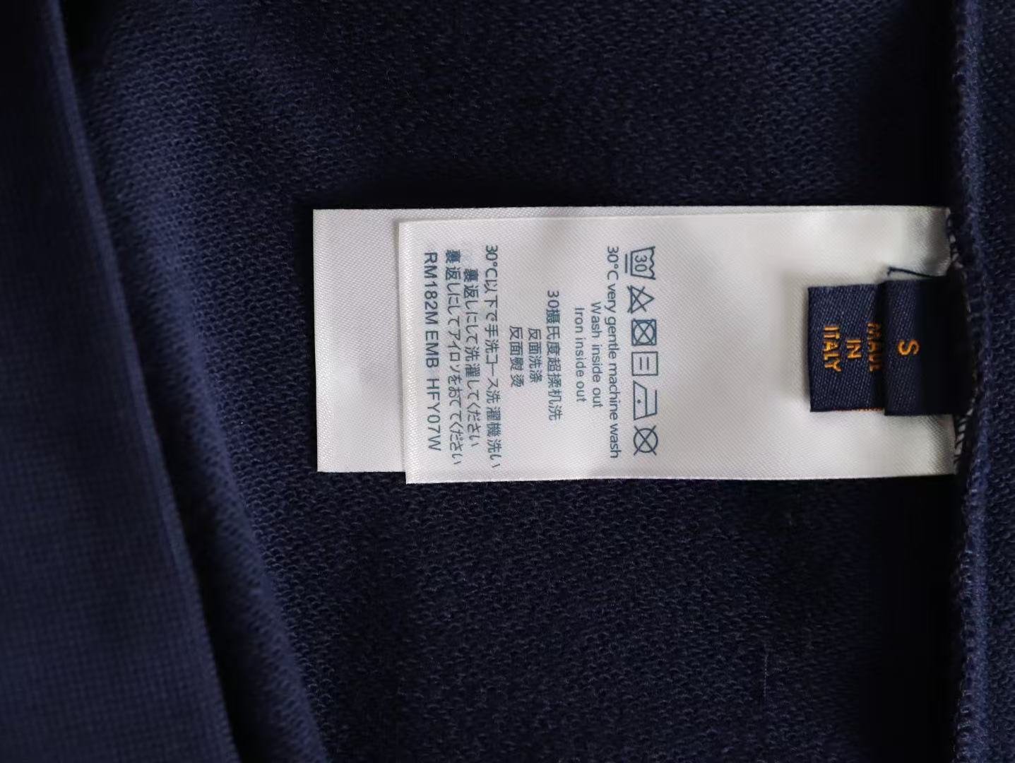 Loui 26ss embroidery hoodie