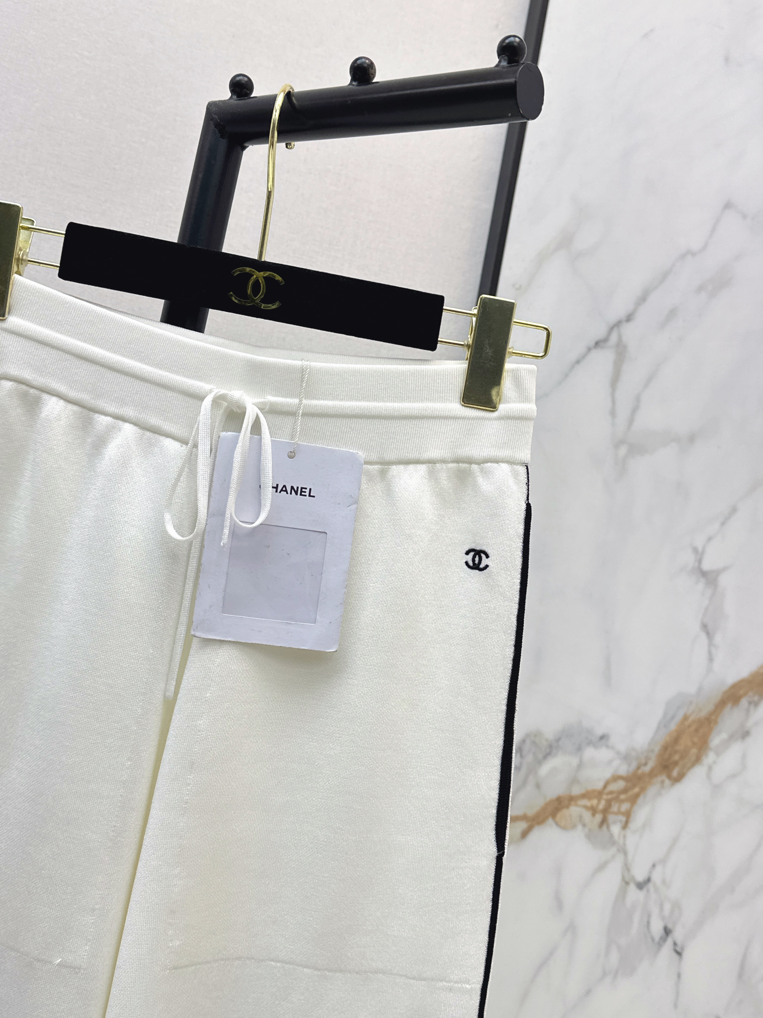 Chan 26ss knit casual pants