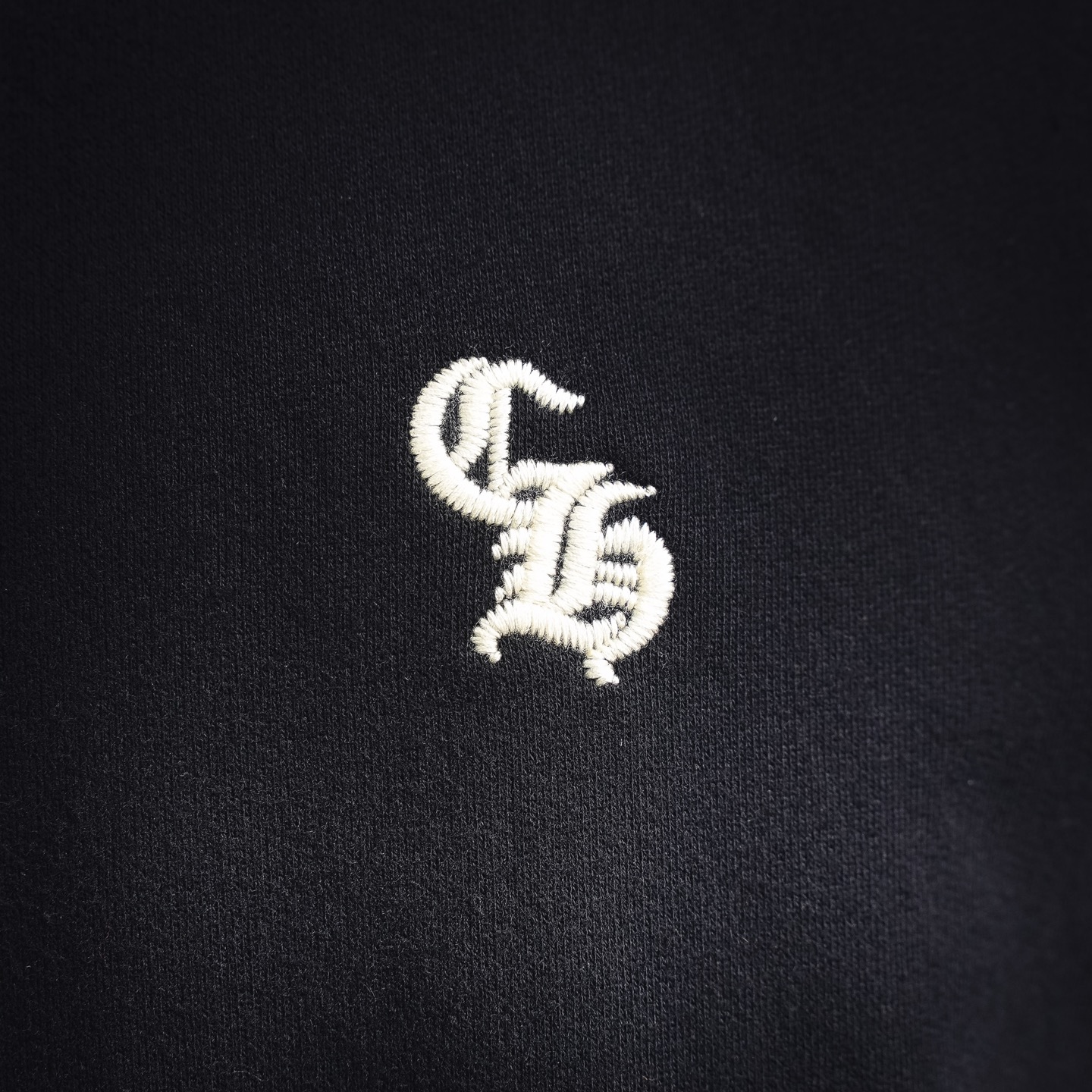 Chrome embroidered sweatshirt