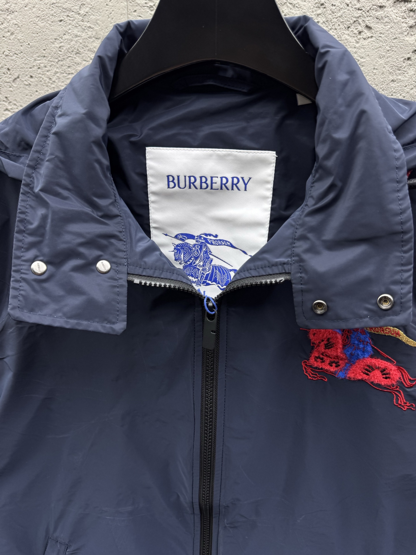 Bur equestrian logo jacket
