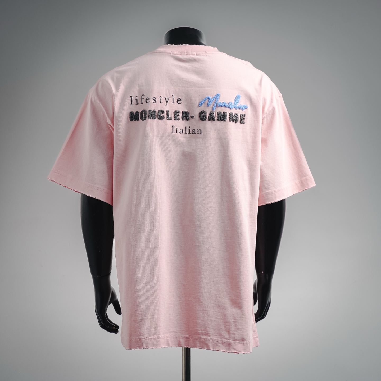 Mon gradient embroidered t-shirt
