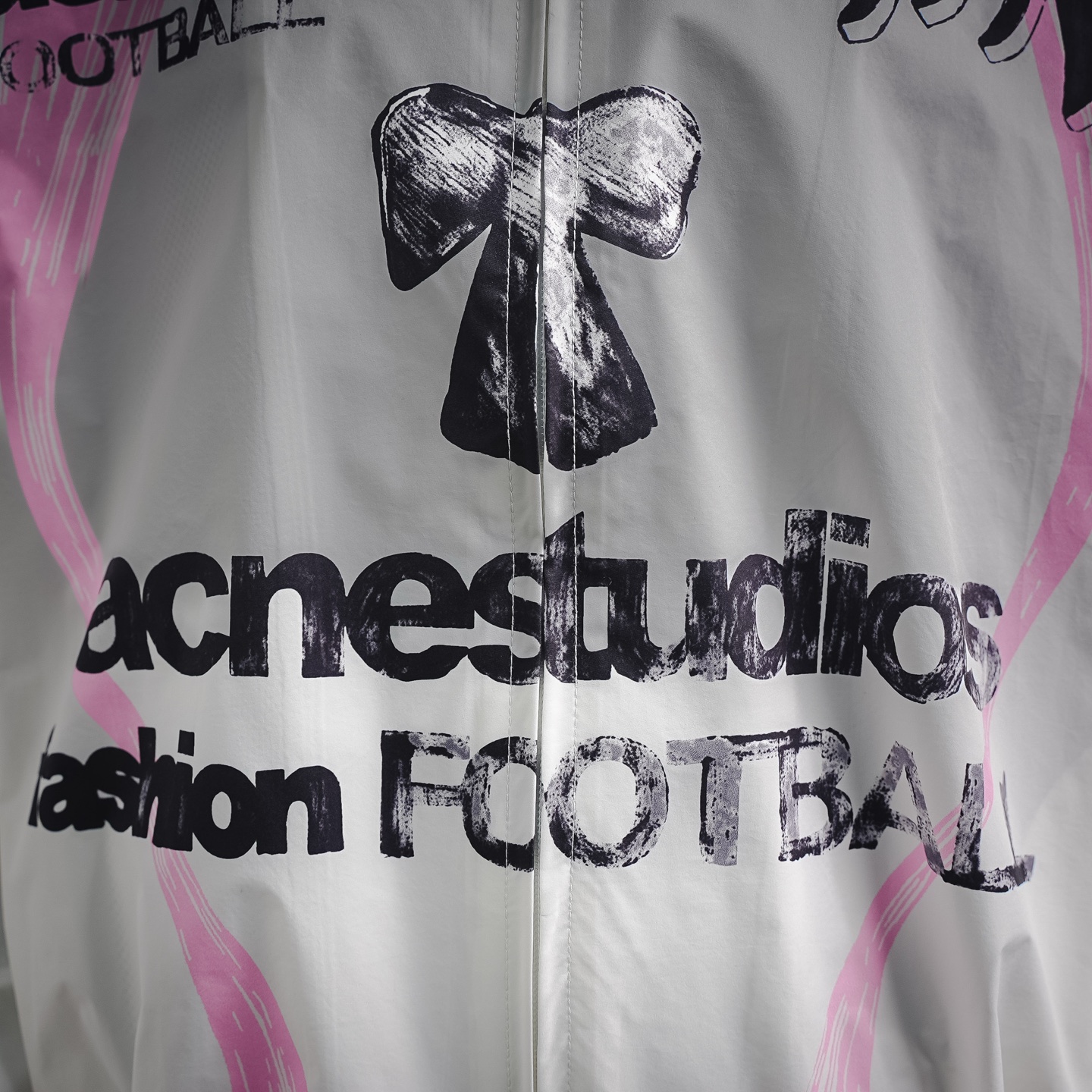 Acne graffiti-print jacket