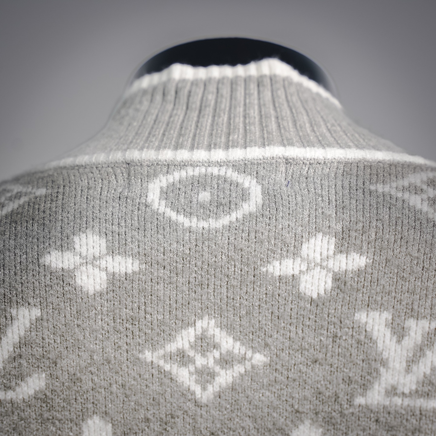 Louis monogram knit cardigan